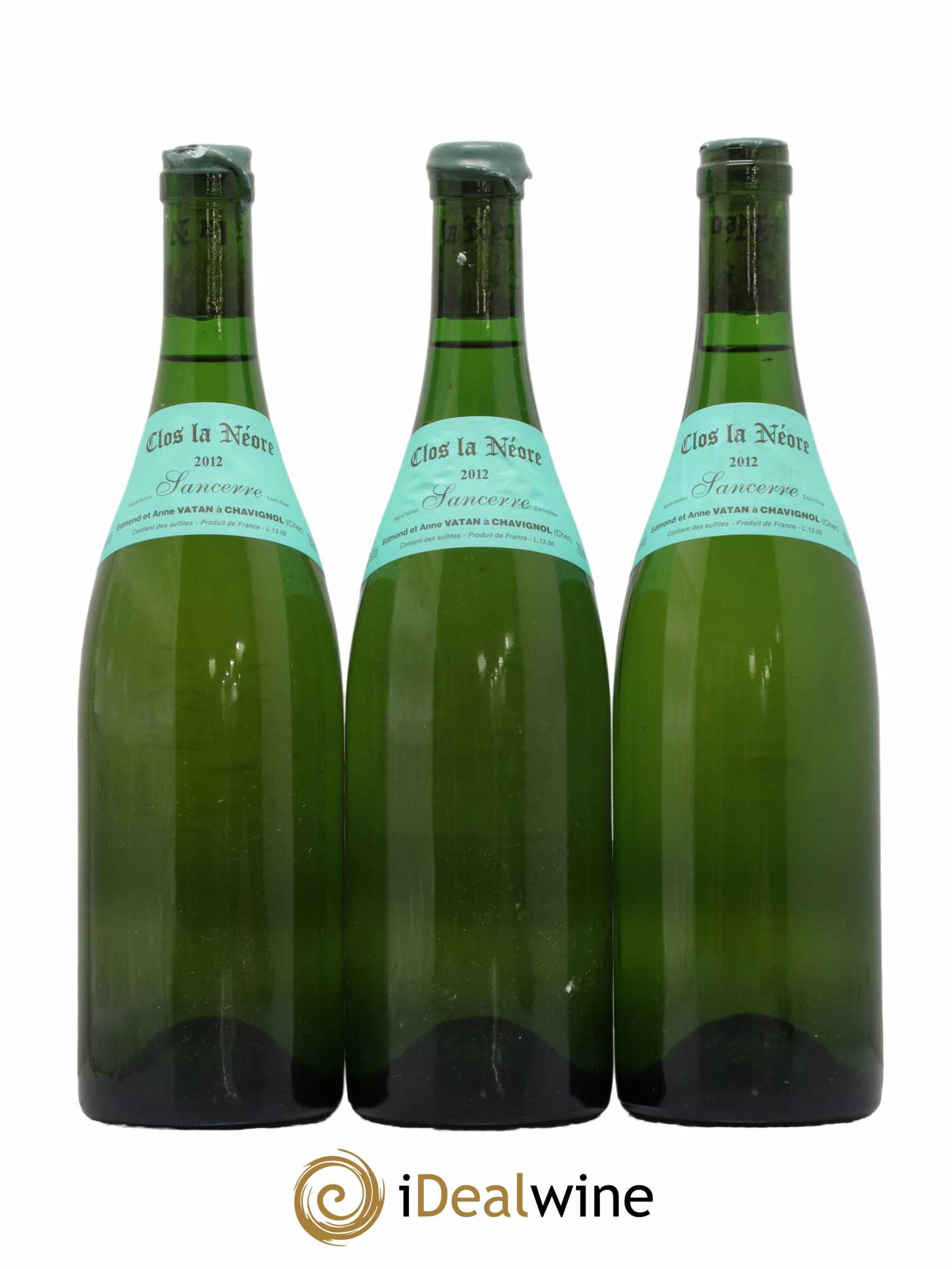 Sancerre Clos la Neore Edmond Vatan 2012 - Lot de 3 bouteilles - 0