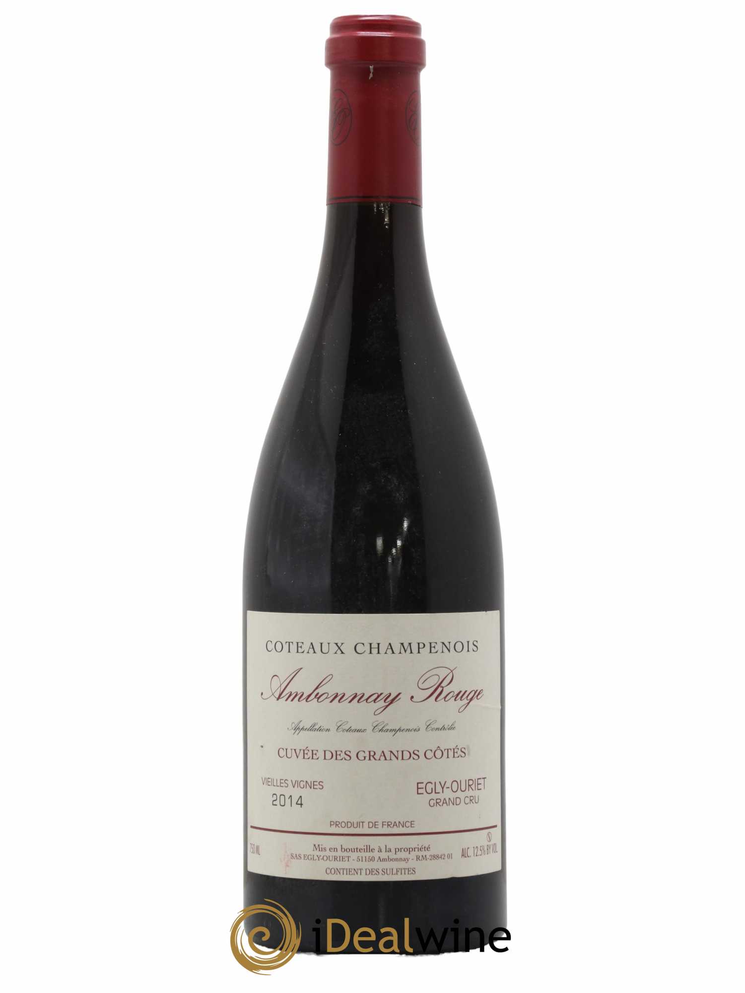 Ambonnay Cuvée des Grands Côtés VV Grand Cru Egly-Ouriet 2014 - Lot de 1 bouteille - 0