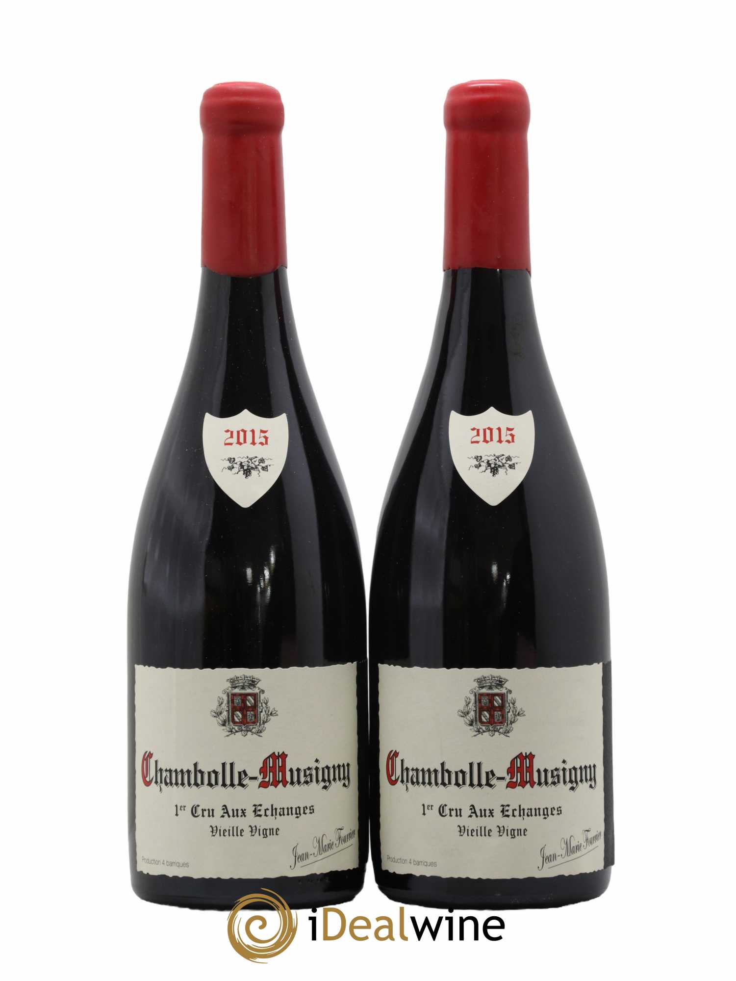 Chambolle-Musigny 1er Cru Aux Echanges Vieille Vigne Fourrier (Domaine) 2015 - Lot de 2 bouteilles - 0