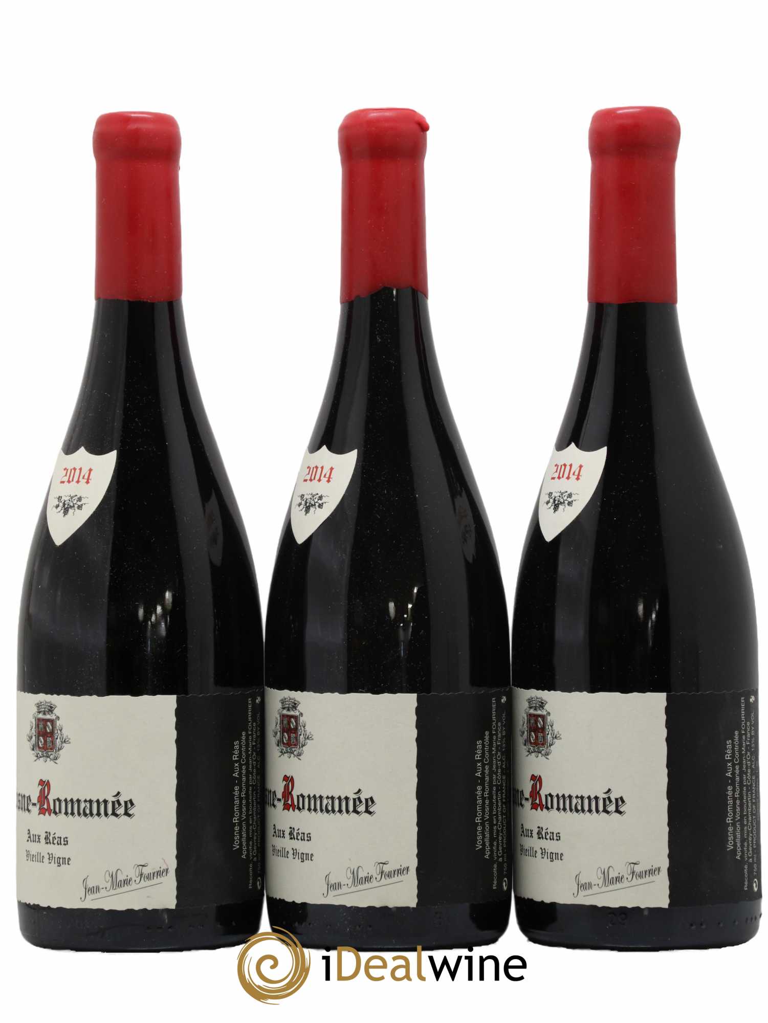 Vosne-Romanée Aux Réas Vieille Vigne Fourrier (Domaine) 2014 - Lotto di 3 bottiglie - 1