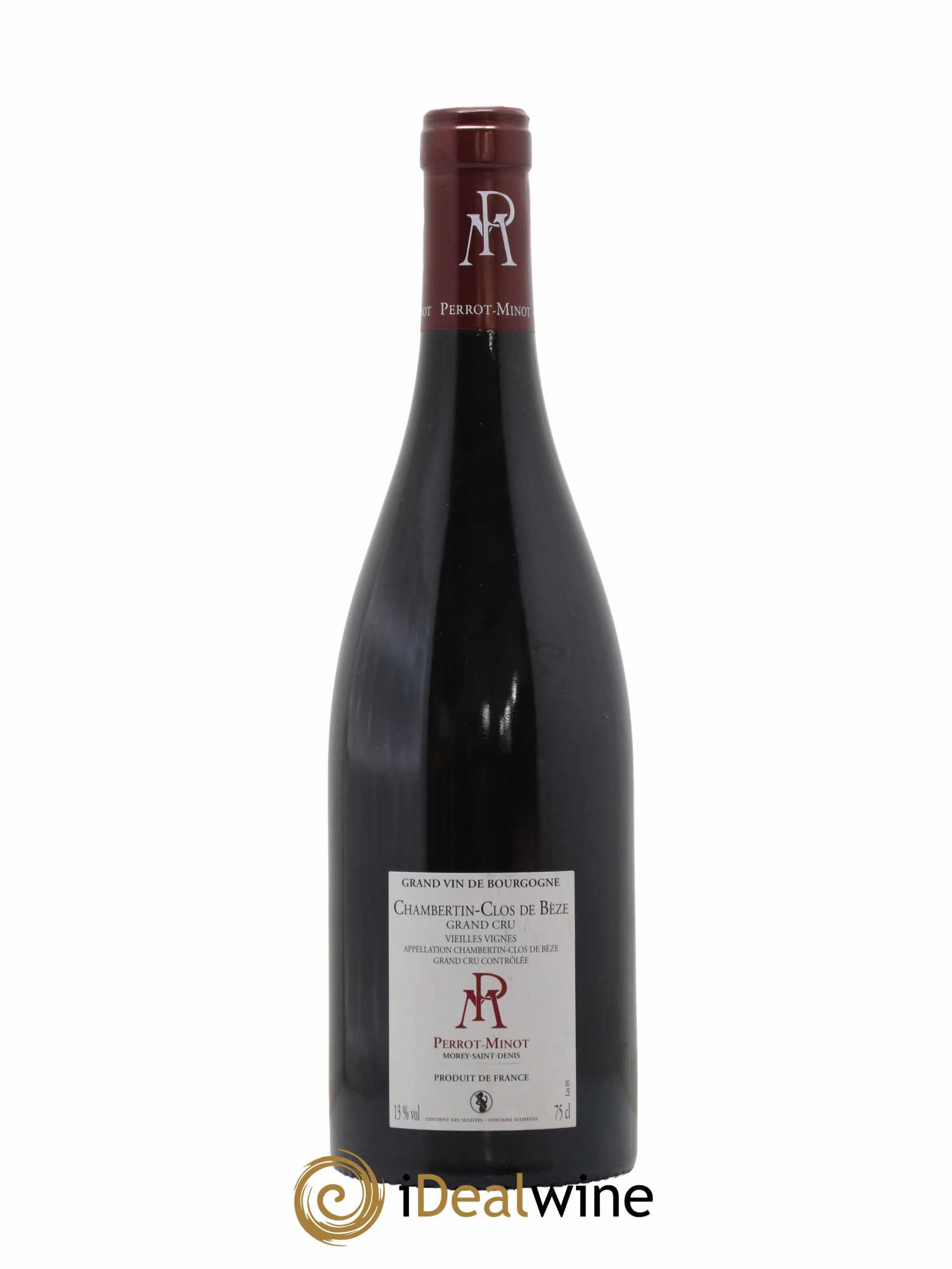 Chambertin Clos de Bèze Grand Cru Vieilles vignes Perrot-Minot 2017 - Lot de 1 bouteille - 1