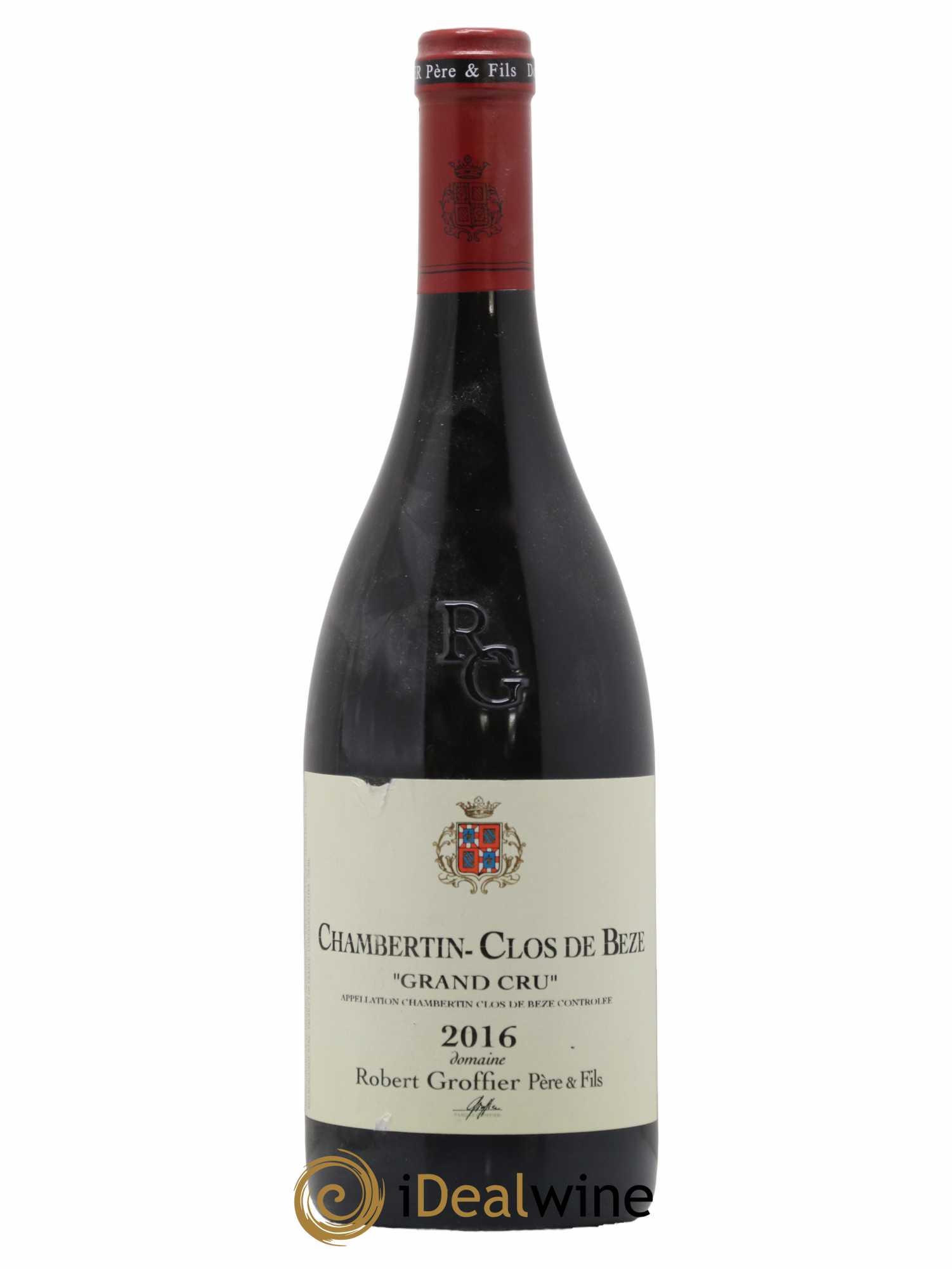 Chambertin Clos de Bèze Grand Cru Robert Groffier Père & Fils (Domaine) 2016 - Lot de 1 bouteille - 0