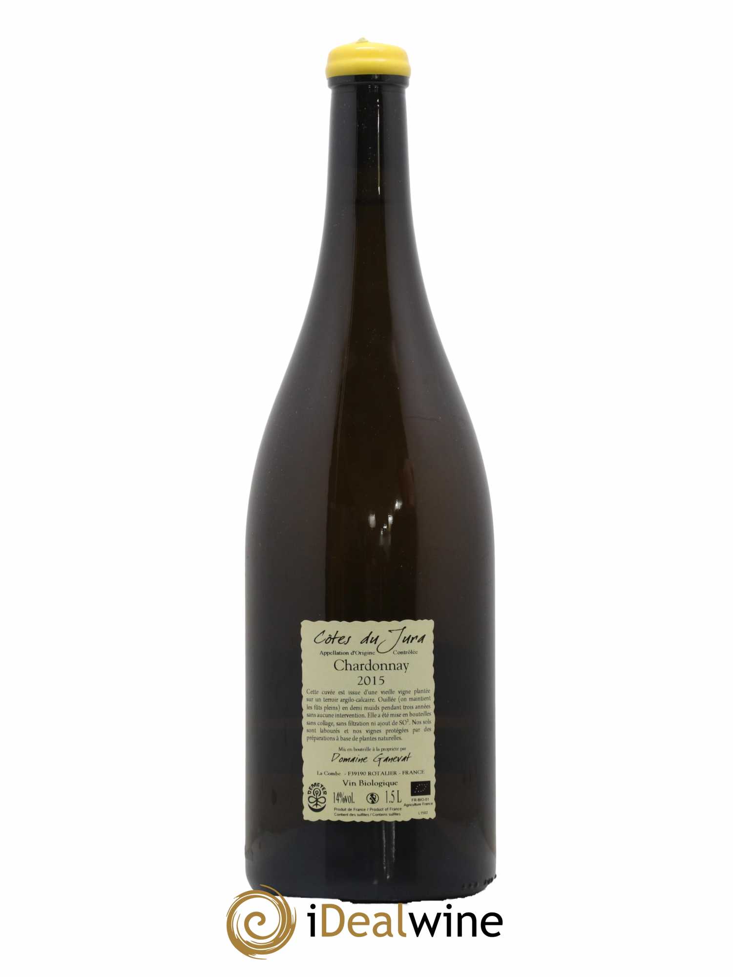 Côtes du Jura Les Chamois du Paradis Jean-François Ganevat (Domaine) 2015 - Lot de 1 magnum - 1