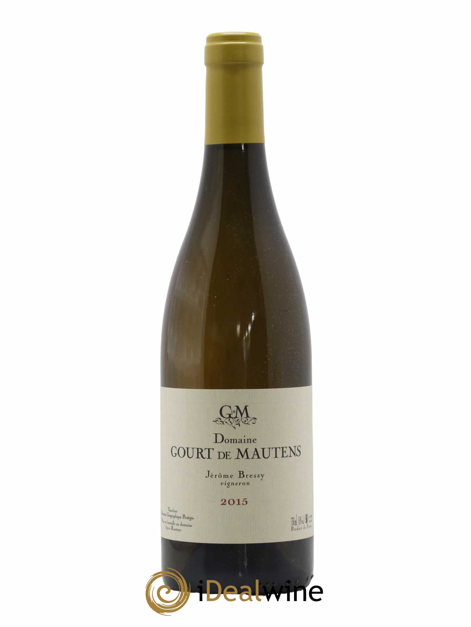 Vaucluse (Vin de Pays de Vaucluse) Domaine Gourt de Mautens - Jérôme Bressy 2015 - Lot de 1 bouteille - 0