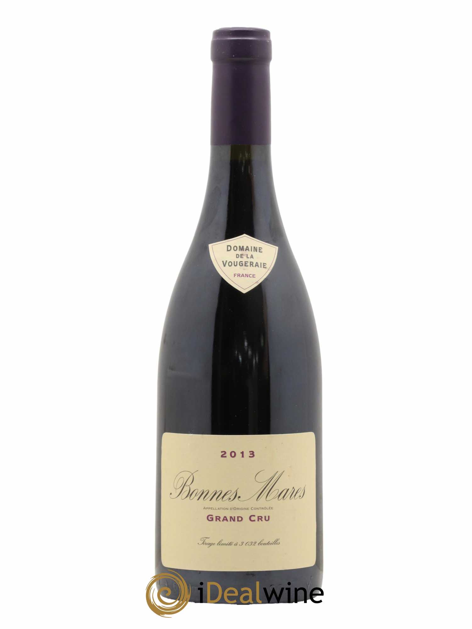 Bonnes-Mares Grand Cru La Vougeraie 2013 - Lot de 1 bouteille - 0