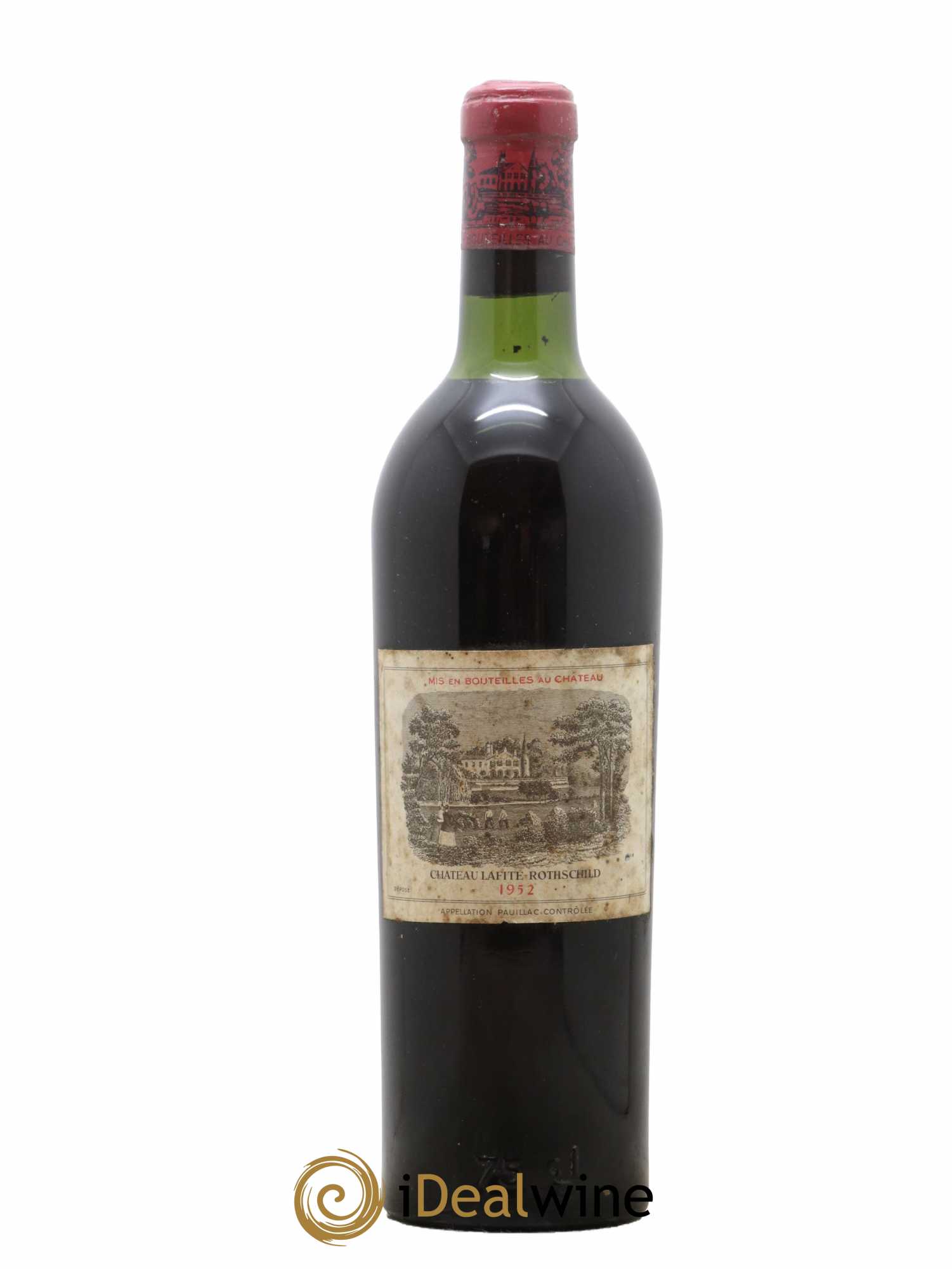 Château Lafite Rothschild 1er Grand Cru Classé 1952 - Lot de 1 bouteille - 0