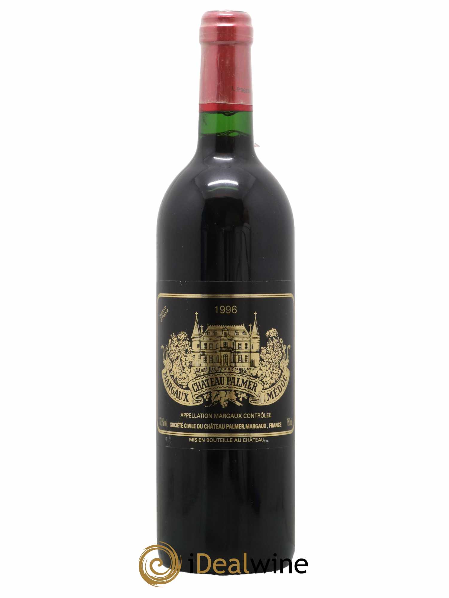 Château Palmer 3ème Grand Cru Classé 1996 - Lot de 1 bouteille - 0
