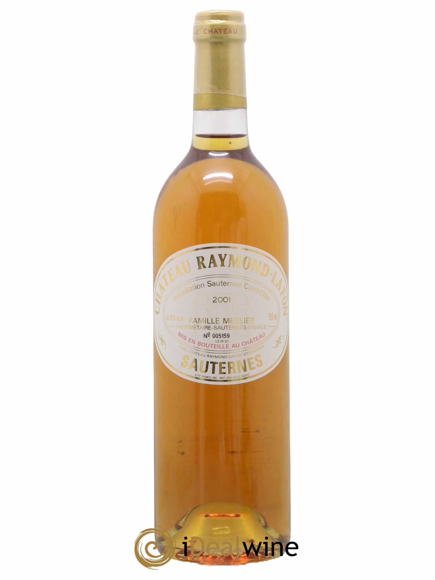 Château Raymond Lafon 2001 - Lotto di 1 bottiglia - 0