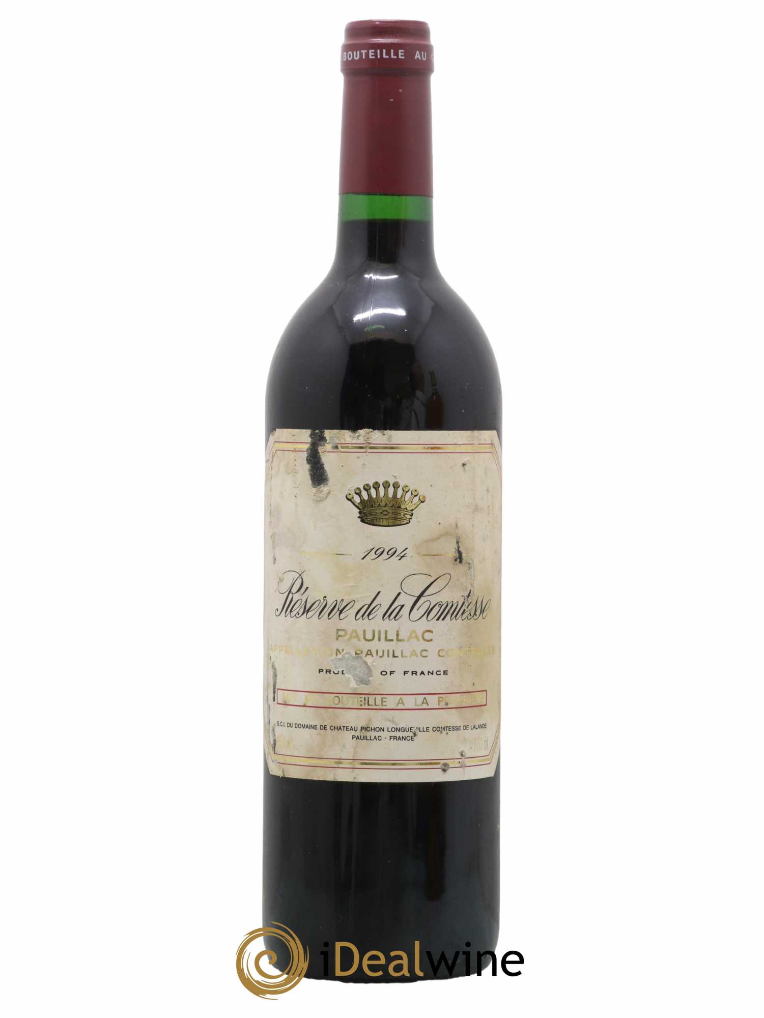 Réserve de la Comtesse Second Vin 1994 - Lot de 1 bouteille - 0