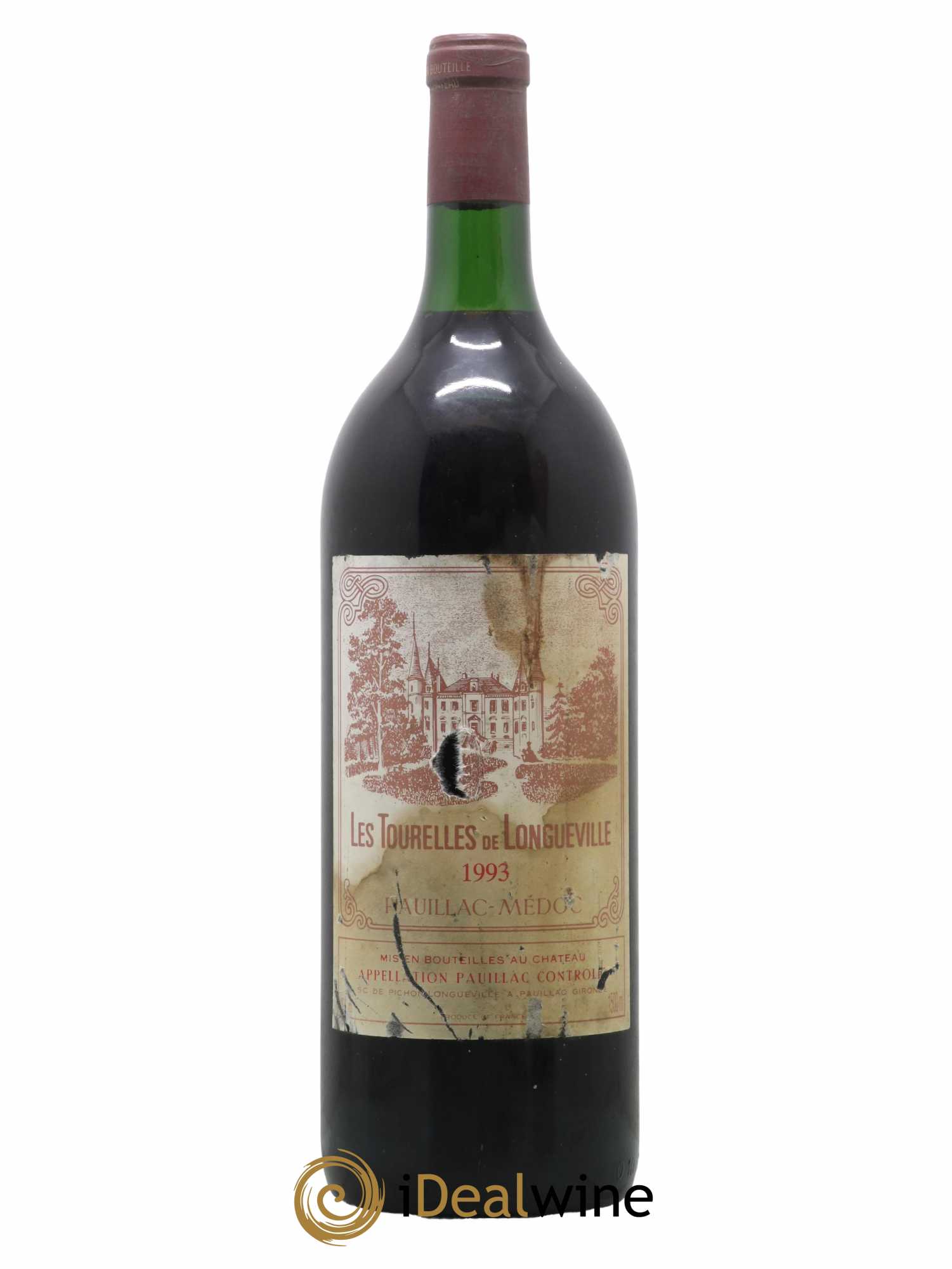 Les Tourelles de Longueville Second Vin 1993 - Lot de 1 magnum - 0