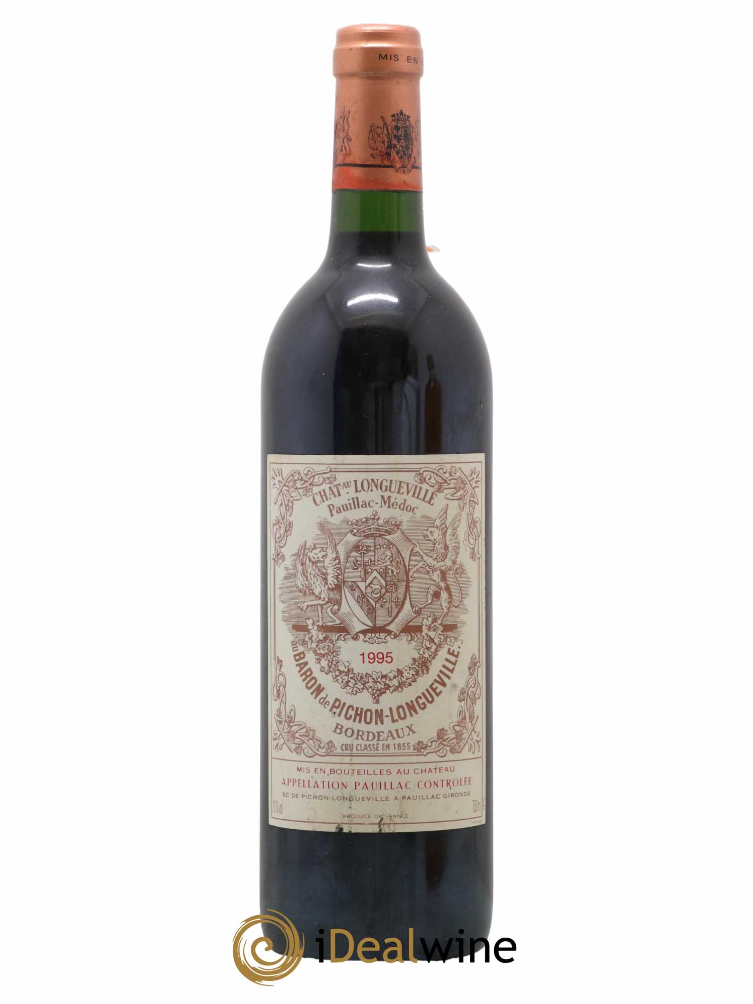 Pichon Longueville Baron 2ème Grand Cru Classé 1995 - Lot de 1 bouteille - 0