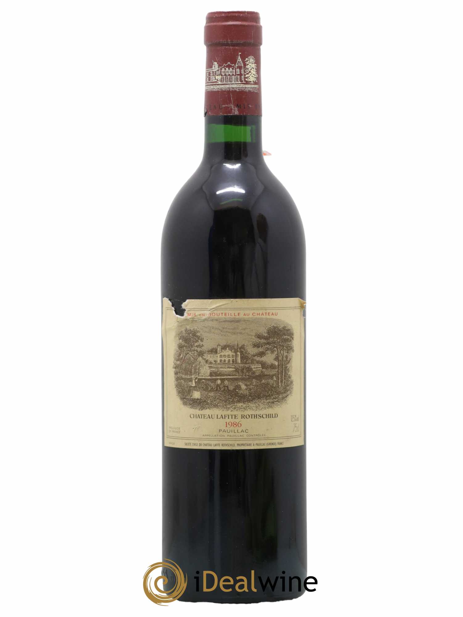 Château Lafite Rothschild 1er Grand Cru Classé 1986 - Lot de 1 bouteille - 0
