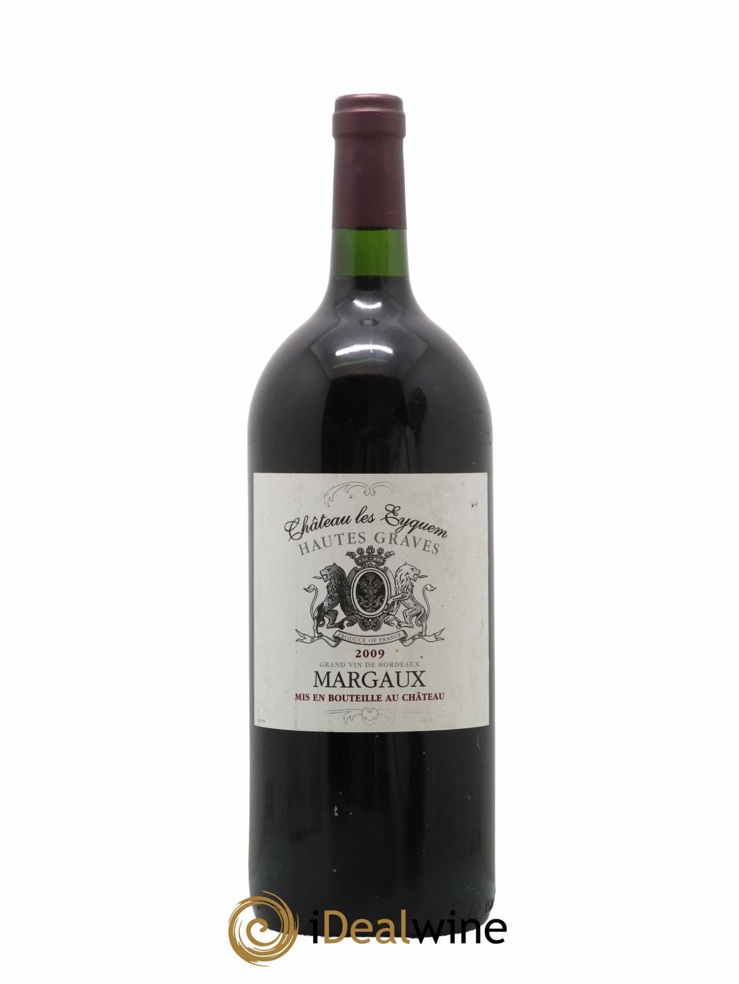 Bordeaux Margaux Château les Eyquems 2009 - Lot de 1 magnum - 0