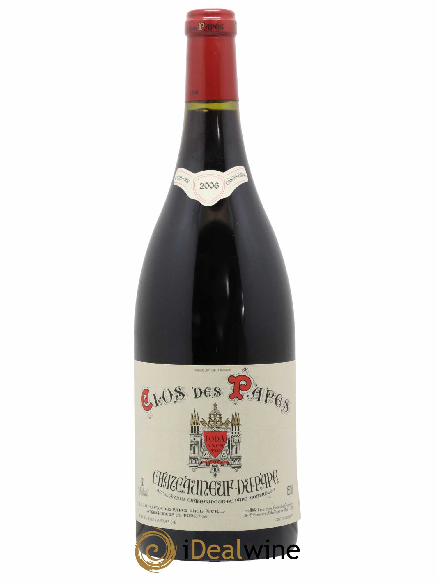 Châteauneuf-du-Pape Clos des Papes - Paul Avril 2006 - Lot de 1 magnum - 0