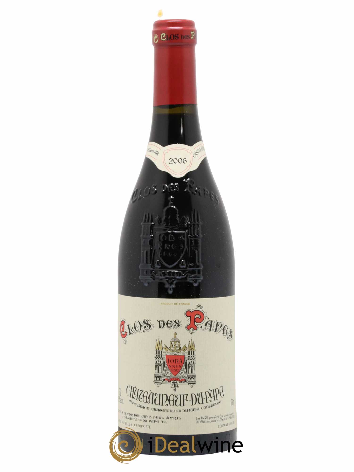 Châteauneuf-du-Pape Clos des Papes - Paul Avril 2006 - Lot de 1 bouteille - 0