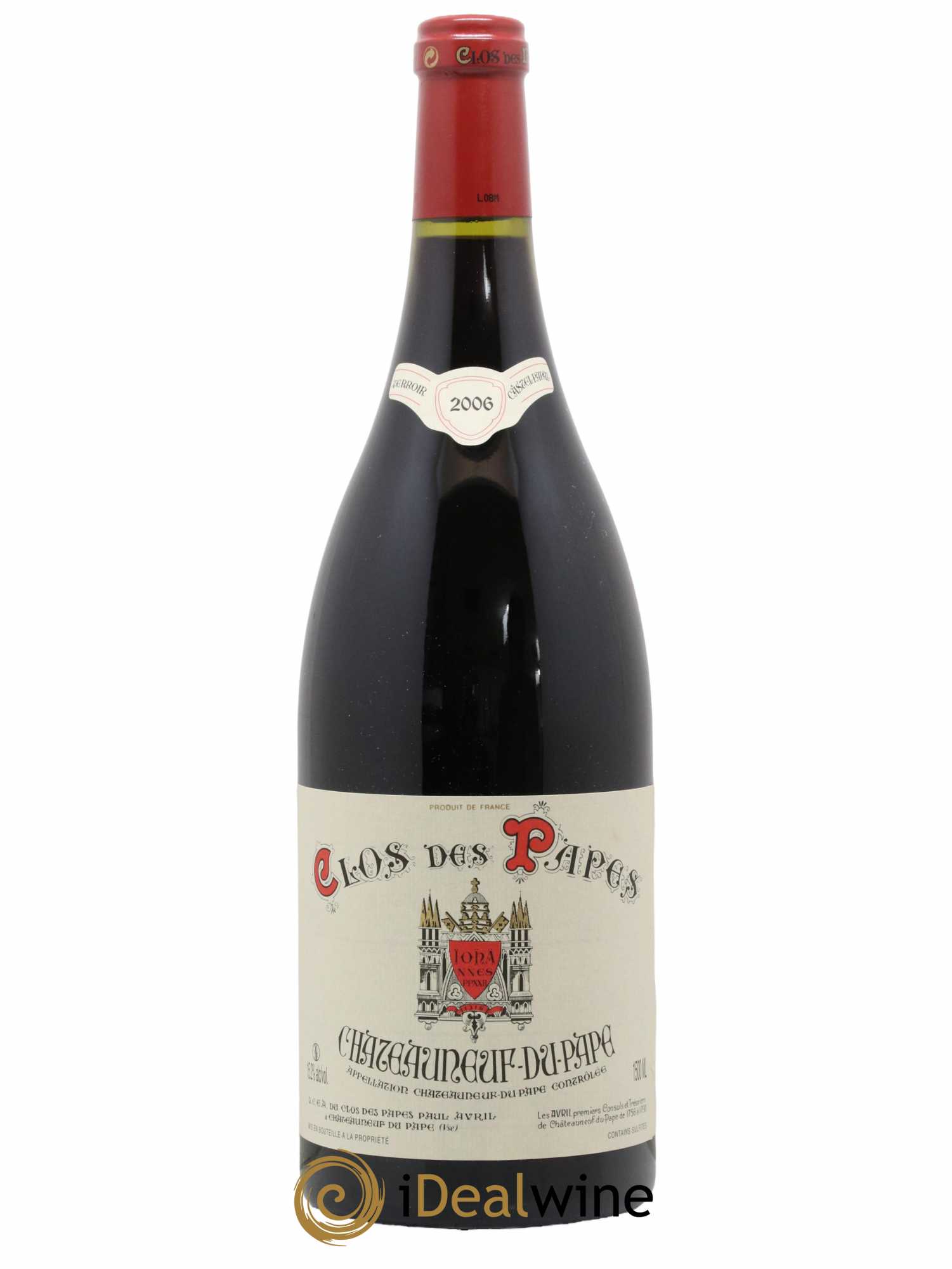 Châteauneuf-du-Pape Clos des Papes - Paul Avril 2006 - Lot de 1 magnum - 0