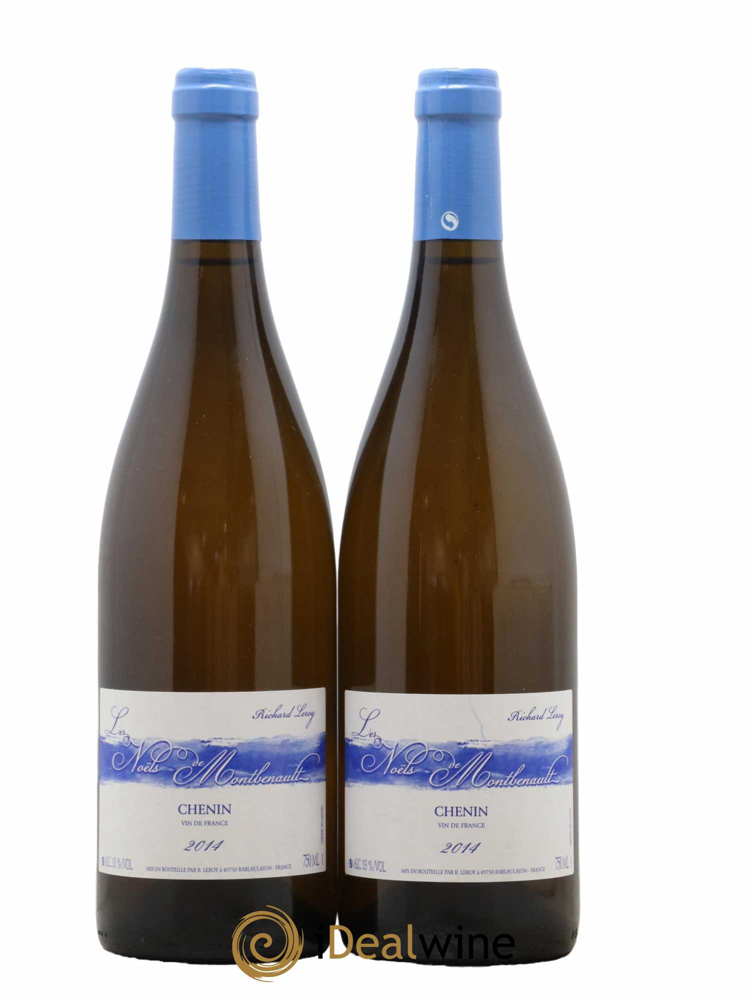 Vin de France Les Noëls de Montbenault Richard Leroy 2014 - Lot de 2 bouteilles - 0