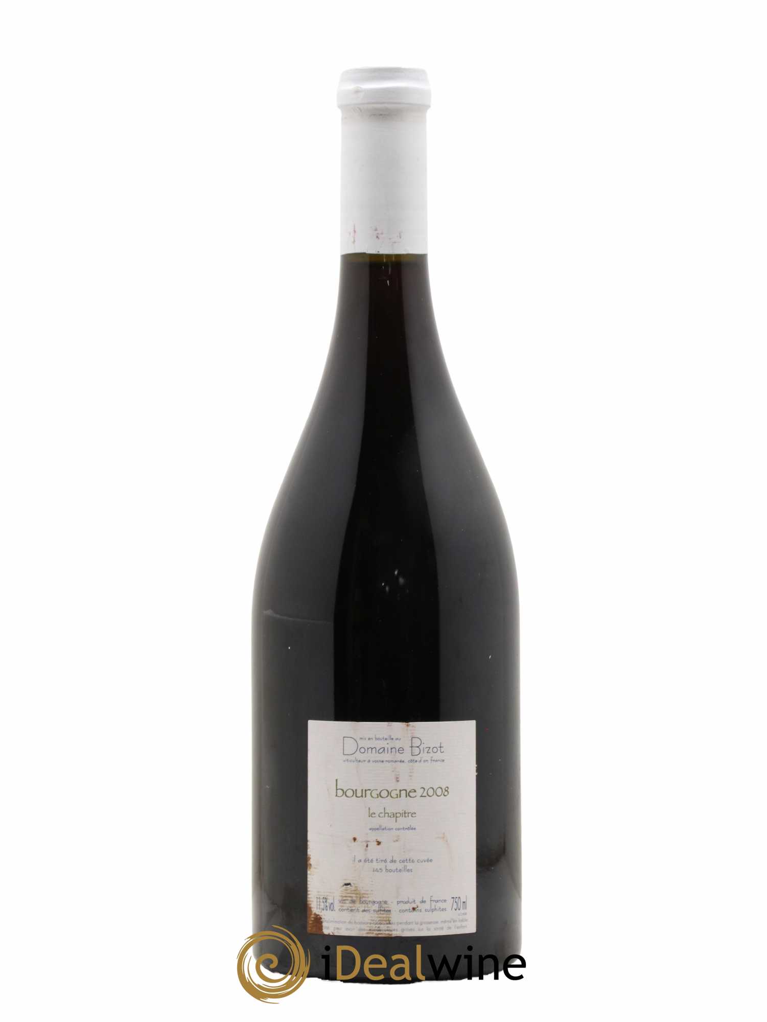 Bourgogne Le Chapitre Bizot (Domaine) 2008 - Lot de 1 bouteille - 1