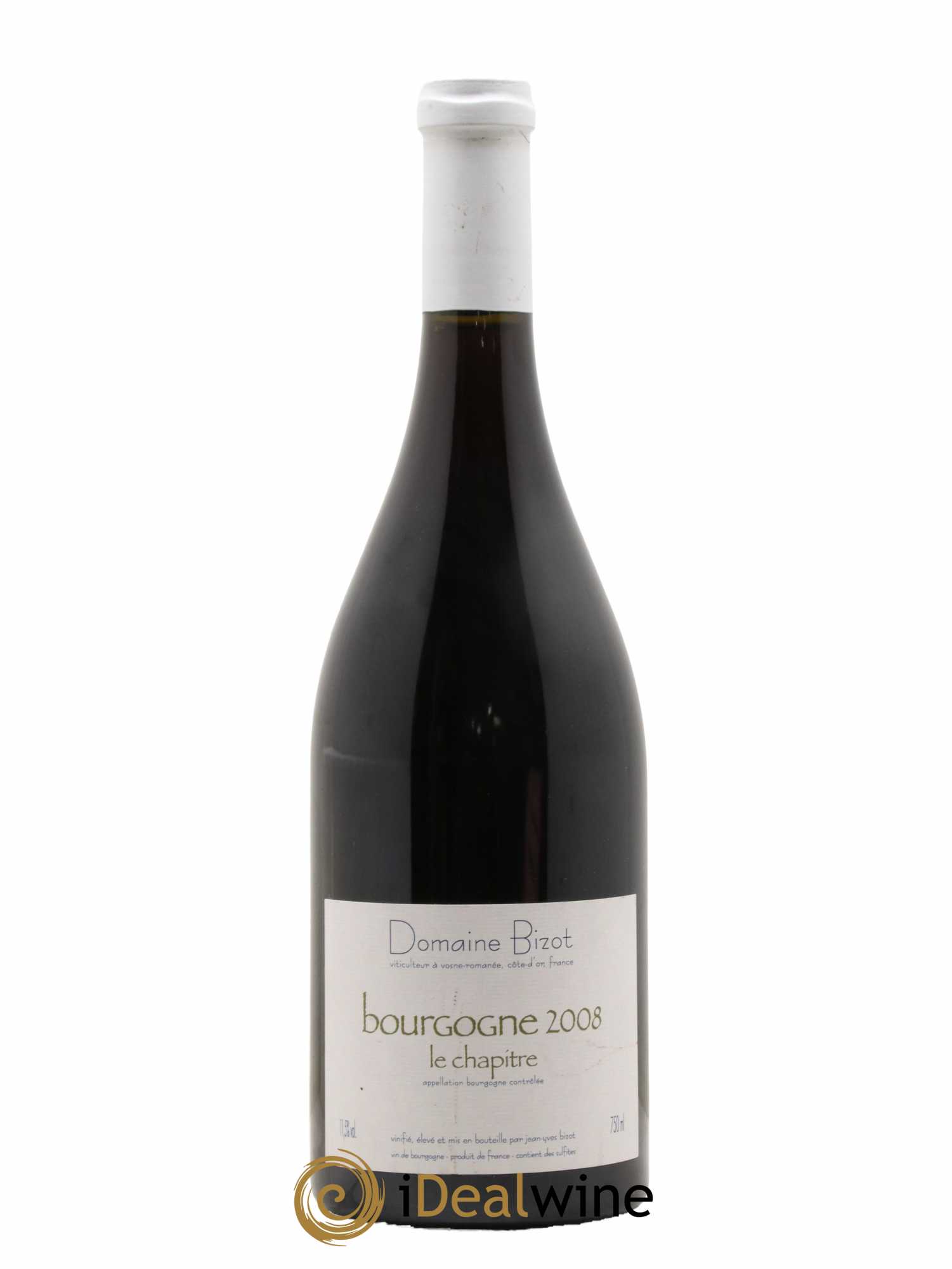 Bourgogne Le Chapitre Bizot (Domaine) 2008 - Lot de 1 bouteille - 0