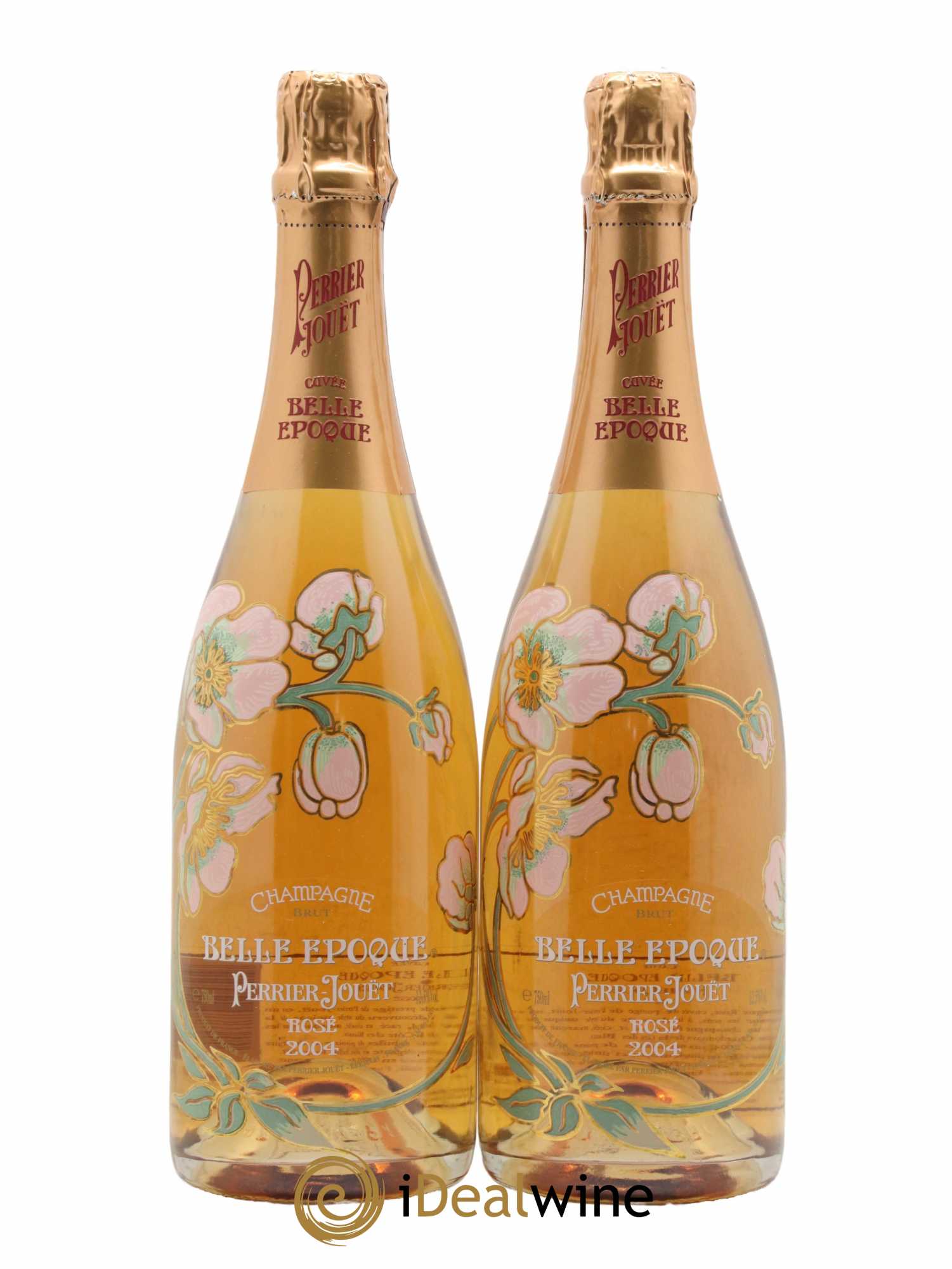 Cuvée Belle Epoque Perrier-Jouët 2004 - Lot de 2 bouteilles - 0
