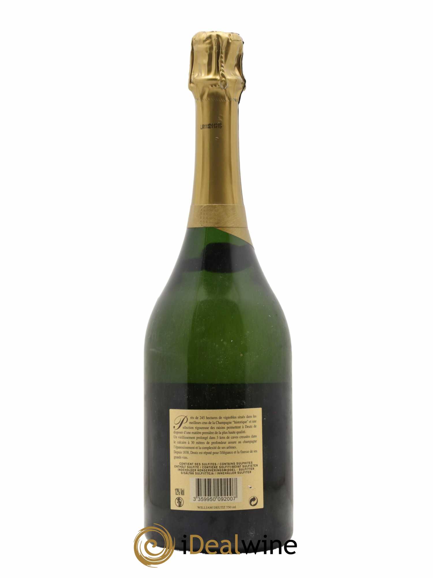 Cuvée William Deutz Deutz 2006 - Lot de 1 bouteille - 1