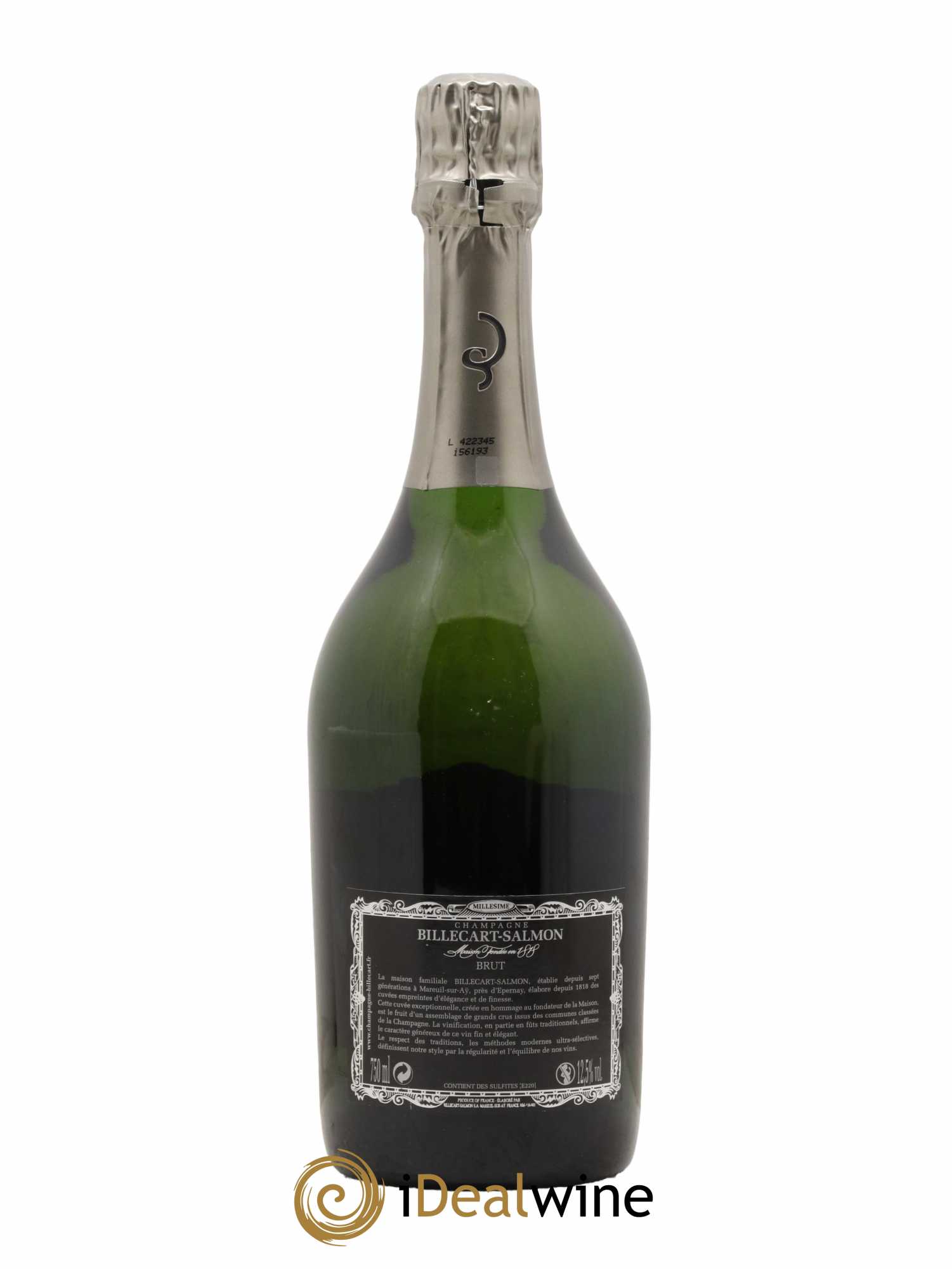 Brut Nicolas François Billecart Billecart-Salmon 1999 - Lot de 1 bouteille - 1