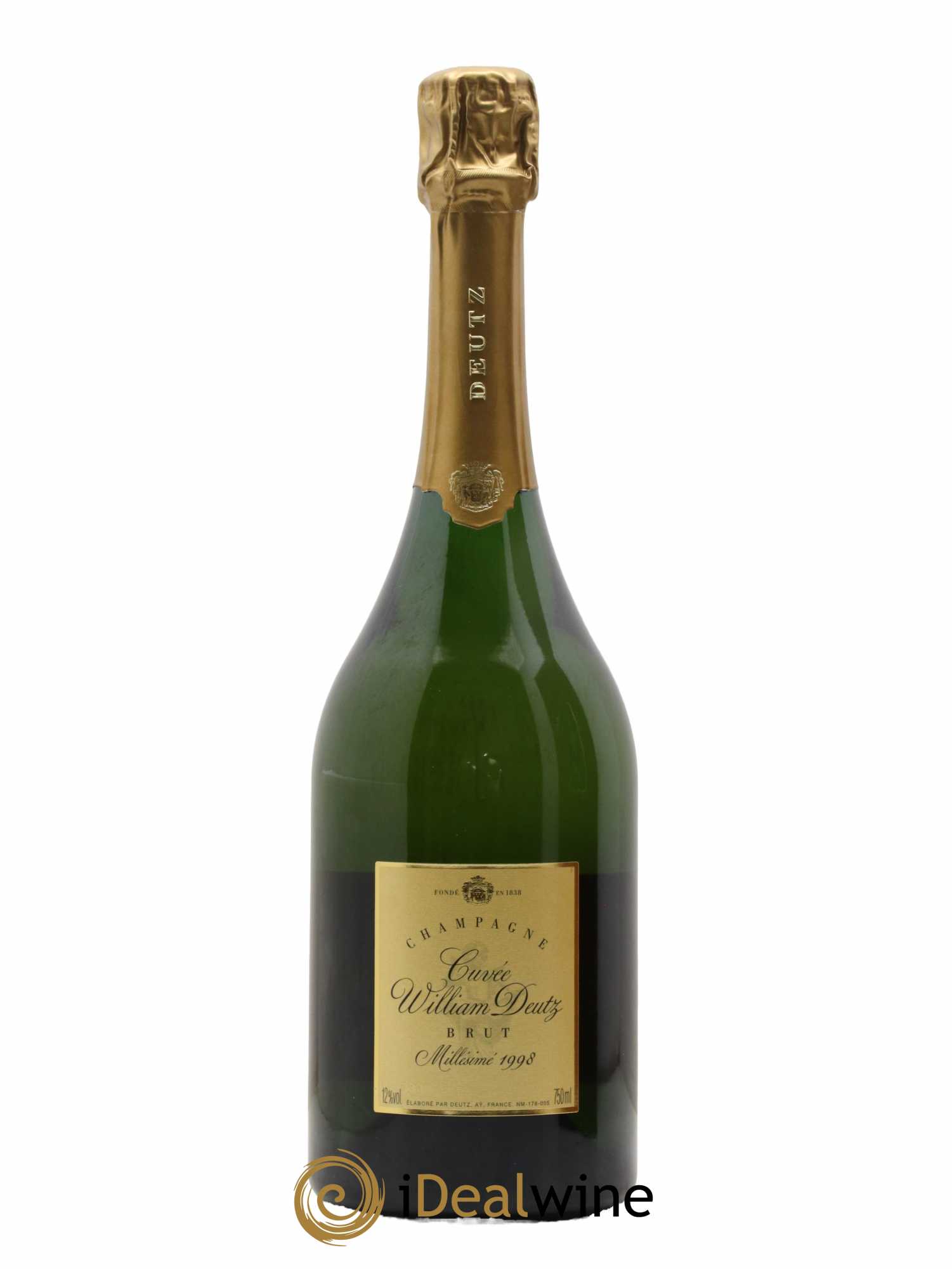 Cuvée William Deutz Deutz 1998 - Lot of 1 bottle - 1