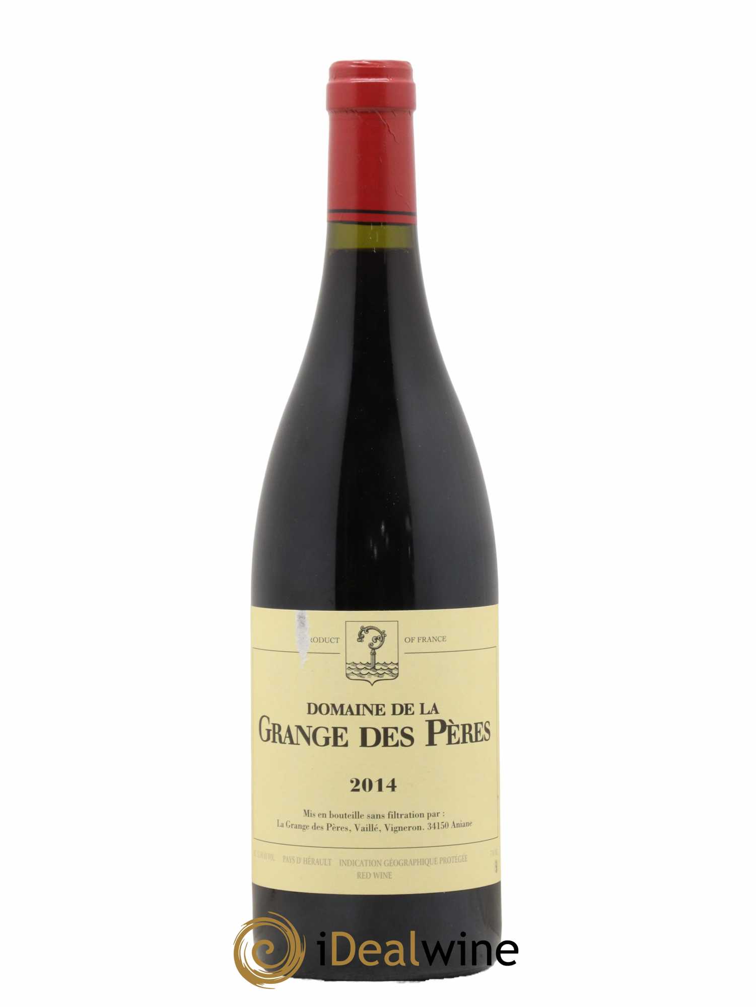 Pays d'Hérault Grange des Pères Laurent Vaillé 2014 - Lot of 1 bottle - 0