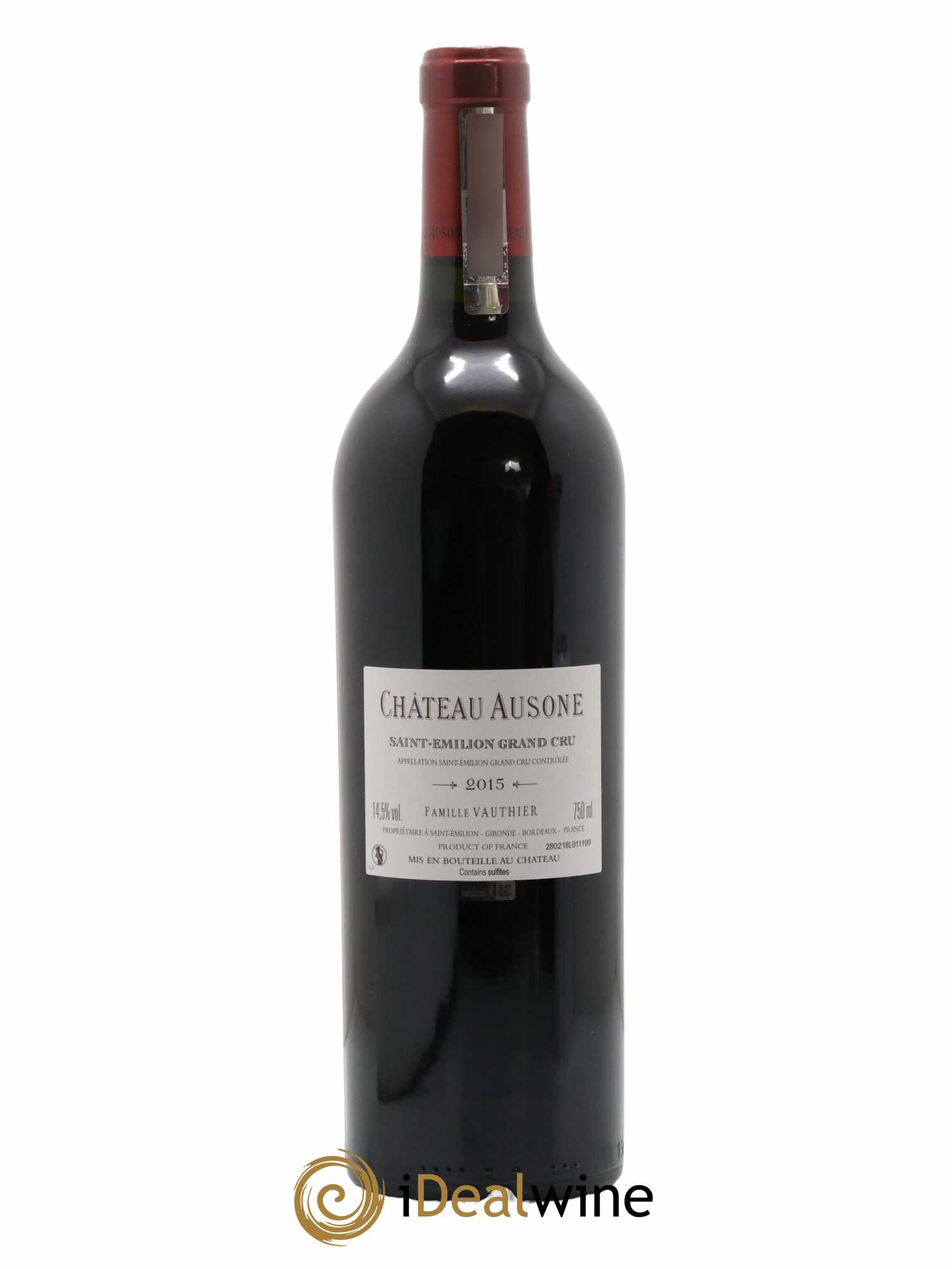 Château Ausone 1er Grand Cru Classé A 2015 - Lot de 1 bouteille - 1