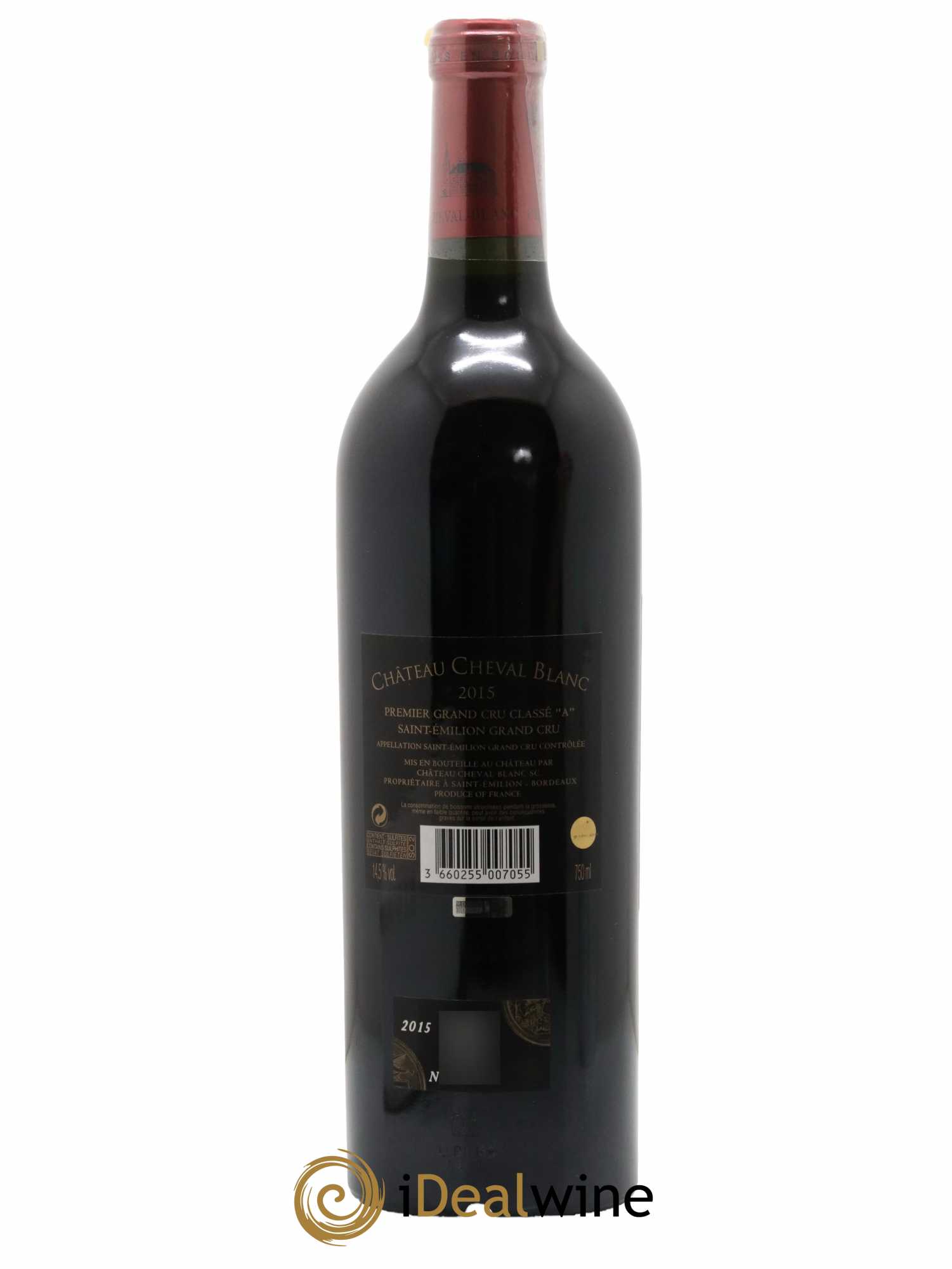 Château Cheval Blanc 1er Grand Cru Classé A 2015 - Lot de 1 bouteille - 1