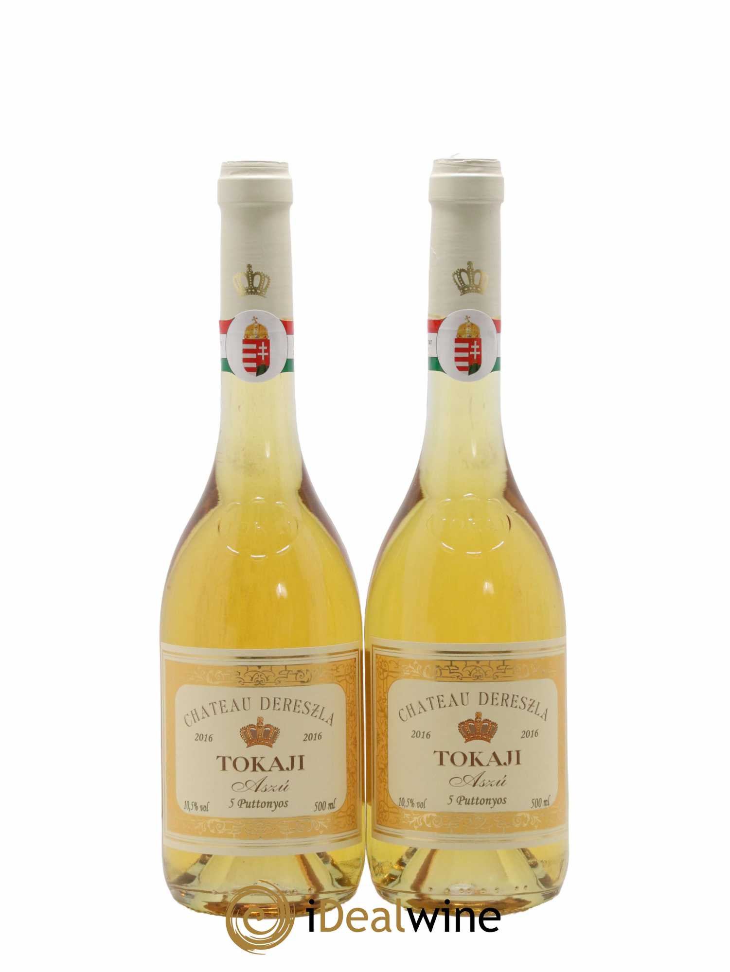 Tokaji Aszu 5 Puttonyos Château Dereszla 2016 - Lotto di 2 bottiglie - 0