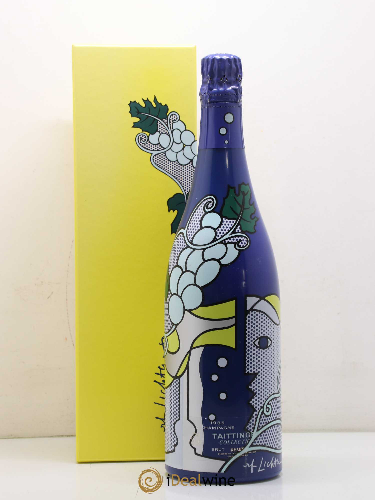1985 - Collection Lichtenstein Taittinger 1985 - Lot de 1 bouteille - 1