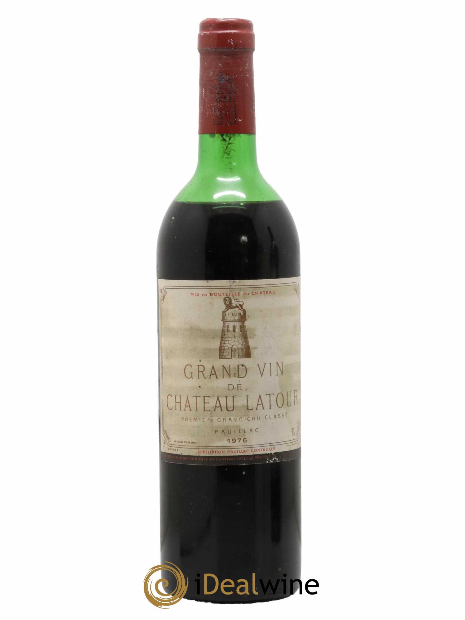 Château Latour 1er Grand Cru Classé 1976 - Lot de 1 bouteille - 0