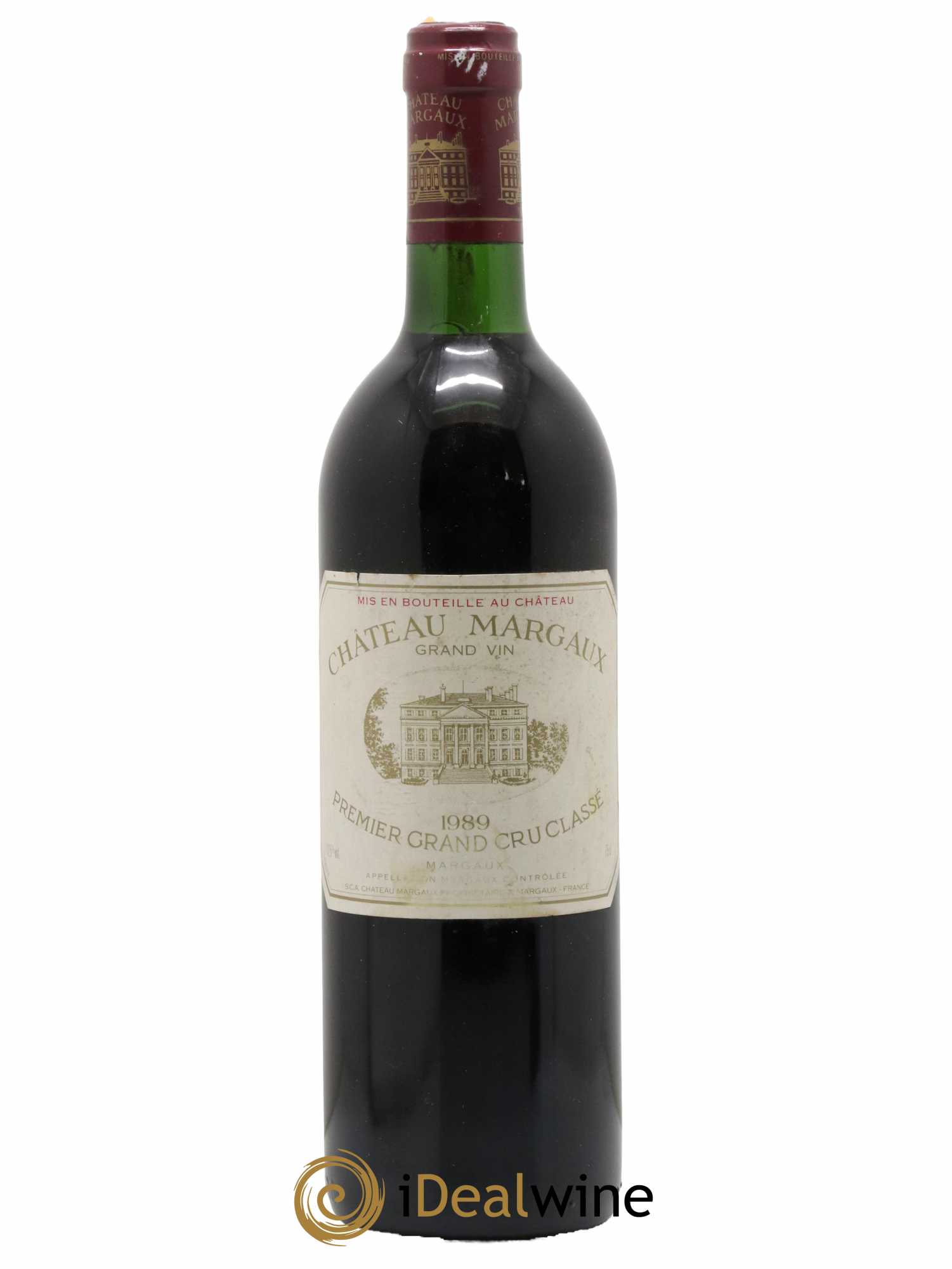 Château Margaux 1er Grand Cru Classé 1989 - Lot de 1 bouteille - 0