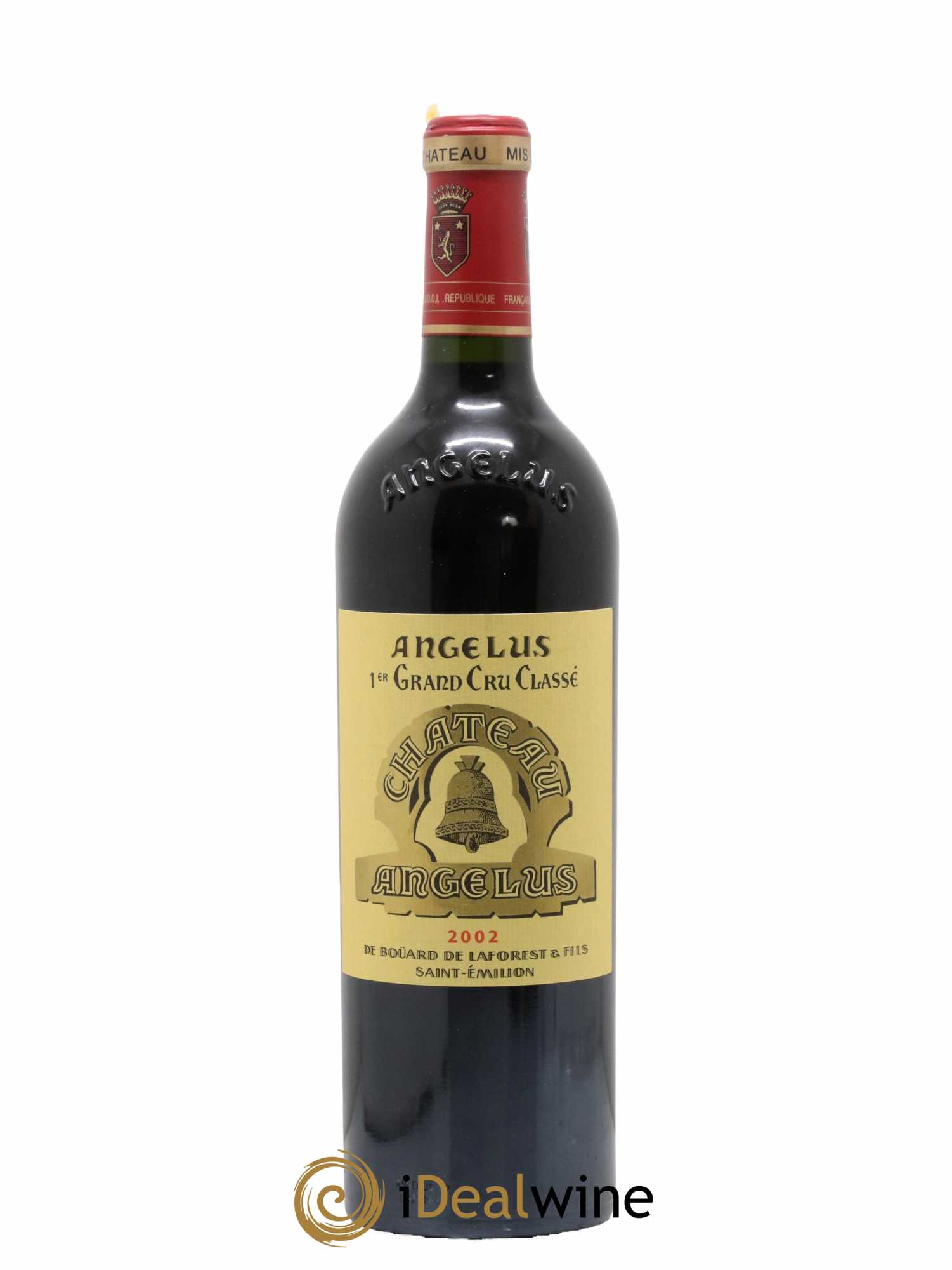 Château Angélus 1er Grand Cru Classé A 2002 - Lot de 1 bouteille - 0