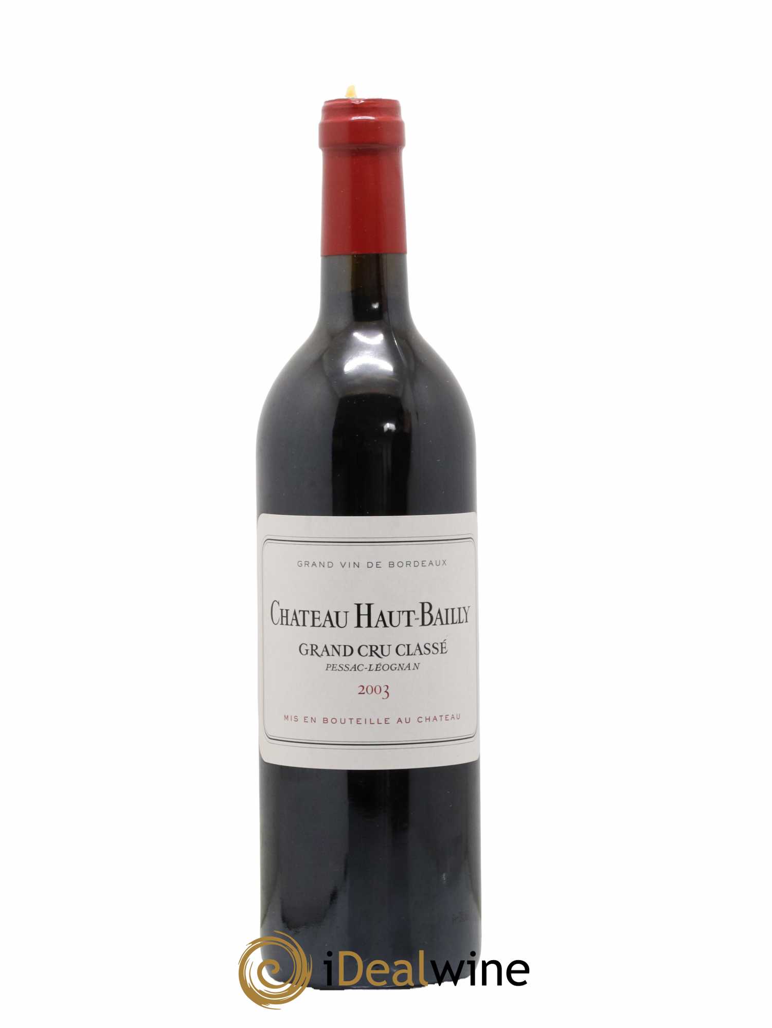 Château Haut-Bailly Cru Classé de Graves 2003 - Lot de 1 bouteille - 0