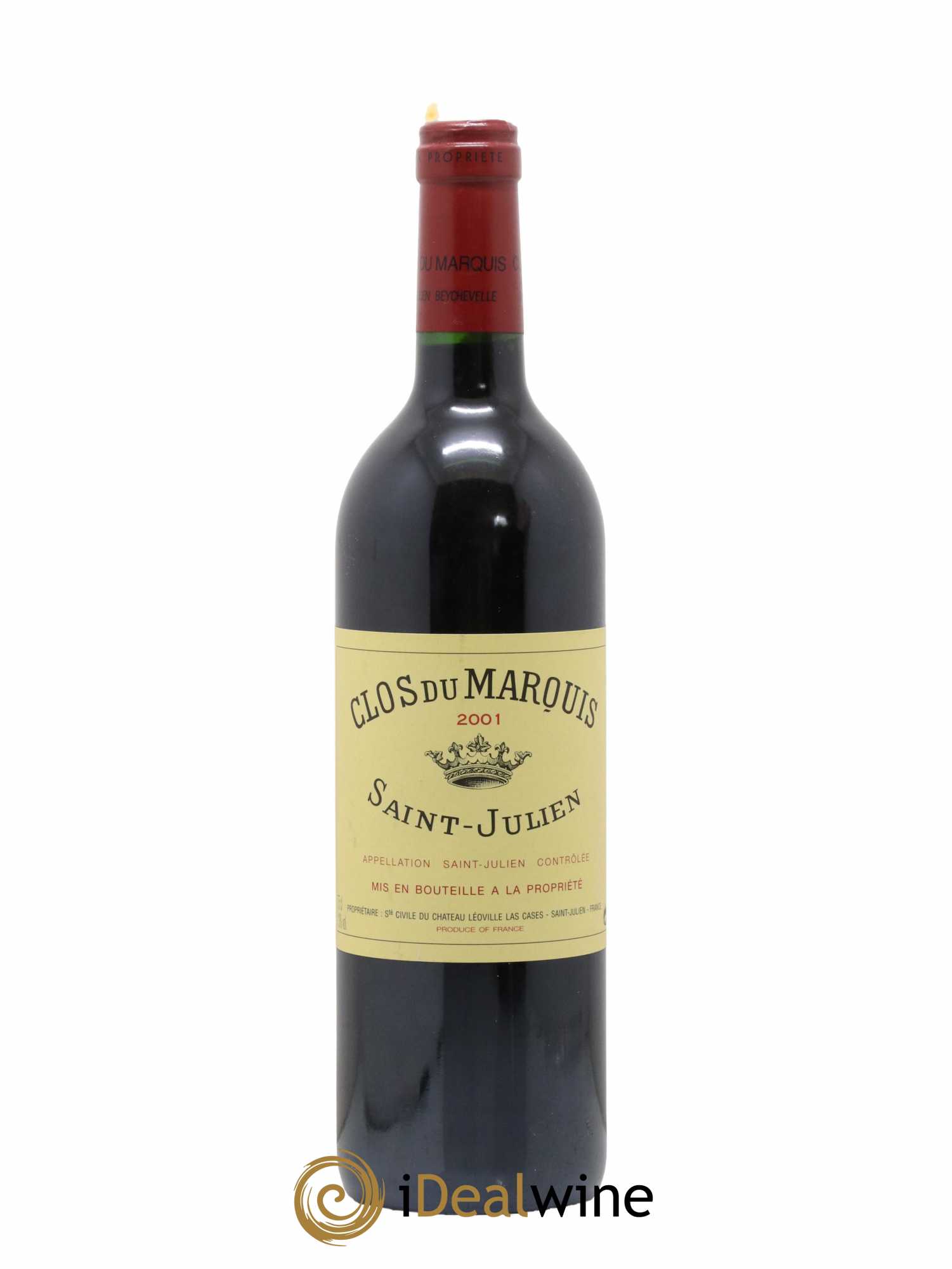 Clos du Marquis 2001 - Lot de 1 bouteille - 0