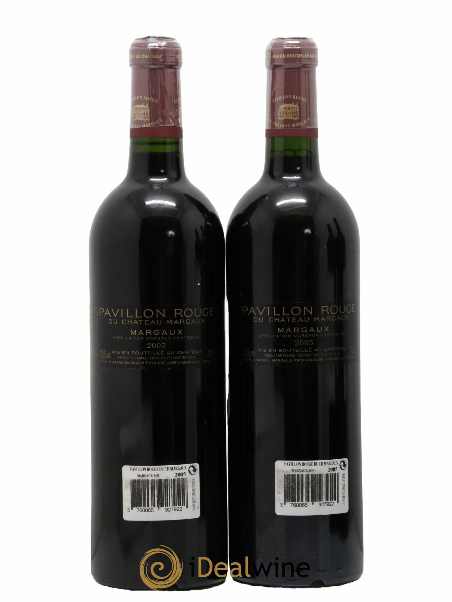 Pavillon Rouge du Château Margaux Second Vin 2005 - Lot de 2 bouteilles - 1
