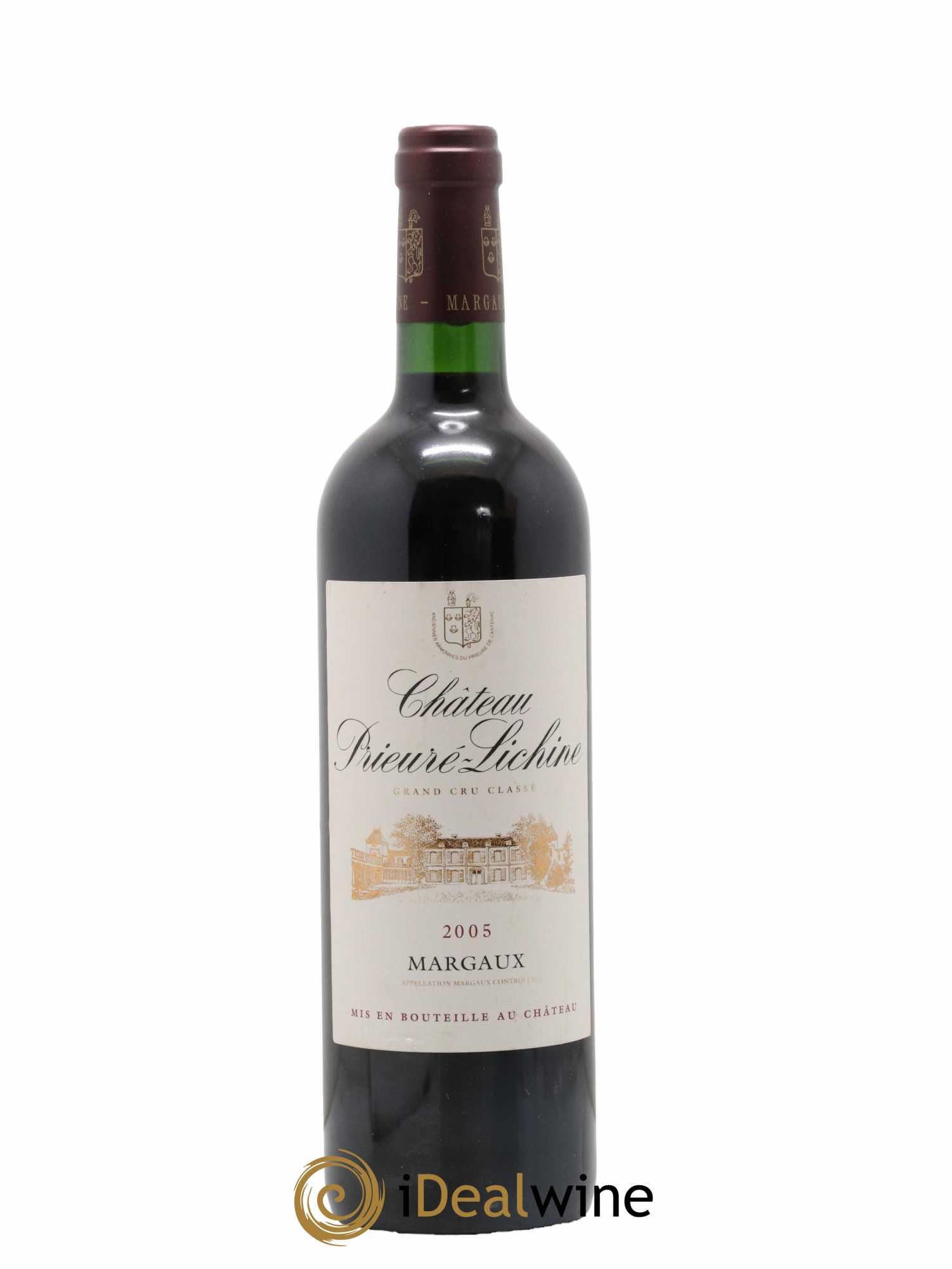 Château Prieuré Lichine 4ème Grand Cru Classé 2005 - Lot de 1 bouteille - 0