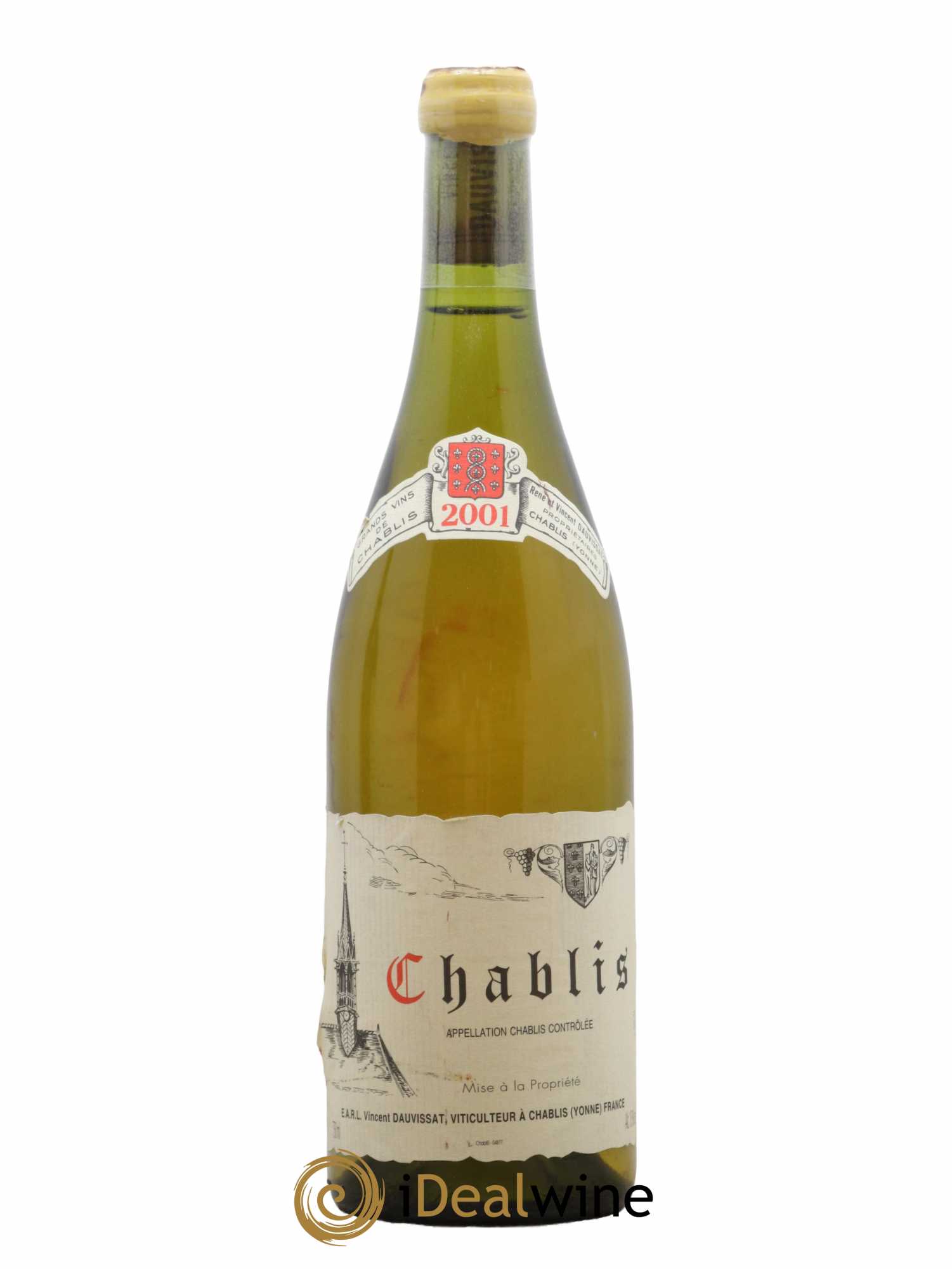 Chablis Vincent Dauvissat (Domaine) 2001 - Posten von 1 Flasche - 0