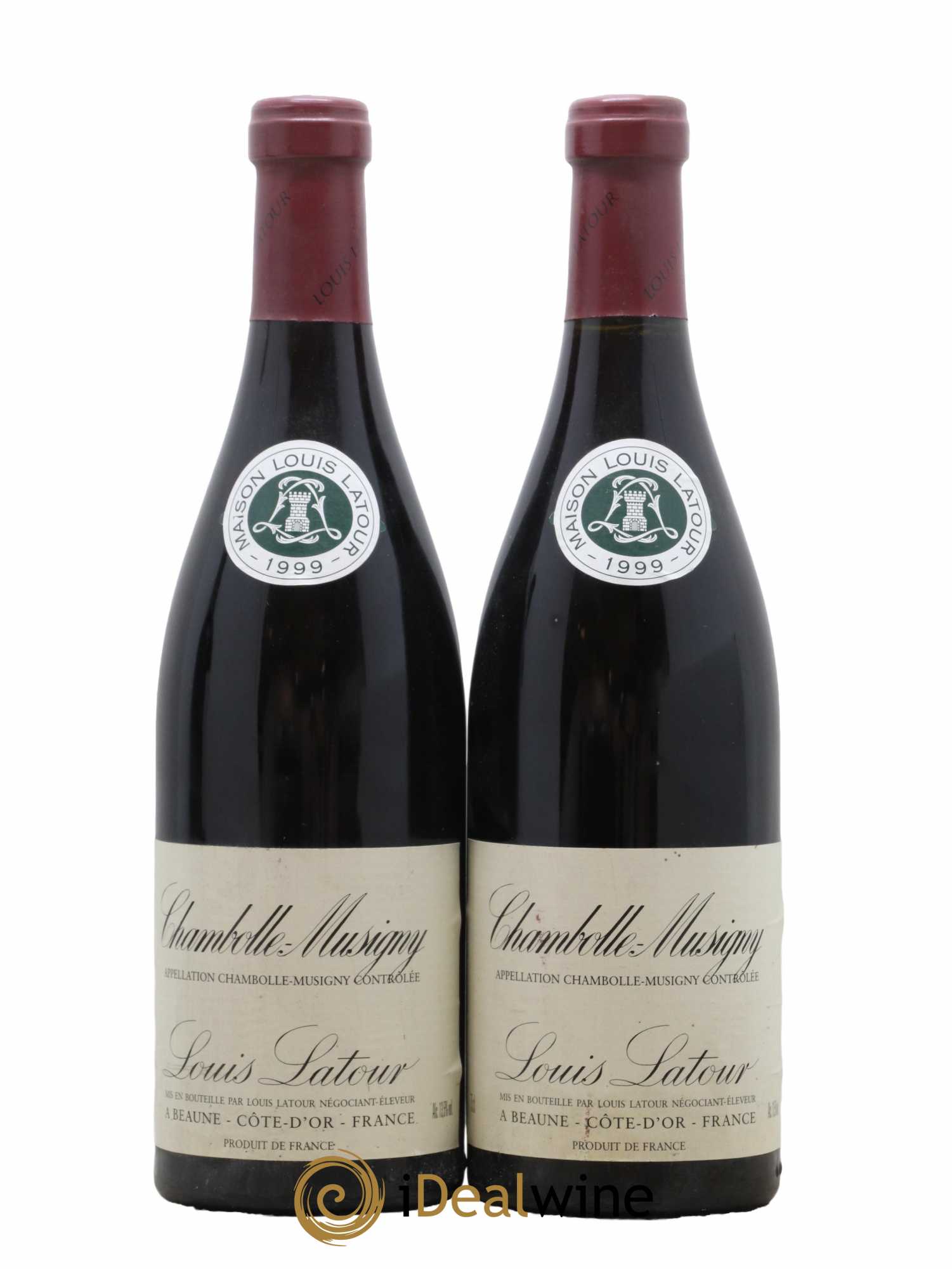 Chambolle-Musigny Domaine Louis Latour 1999 - Lot de 2 bouteilles - 0