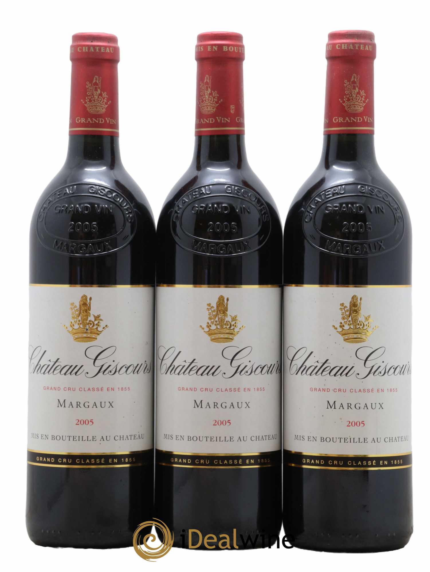 Château Giscours 3ème Grand Cru Classé 2005 - Lot de 3 bouteilles - 0