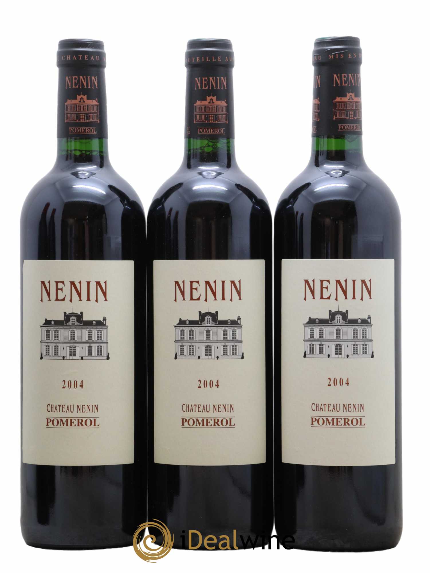 Château Nenin 2004 - Lot de 3 bouteilles - 0