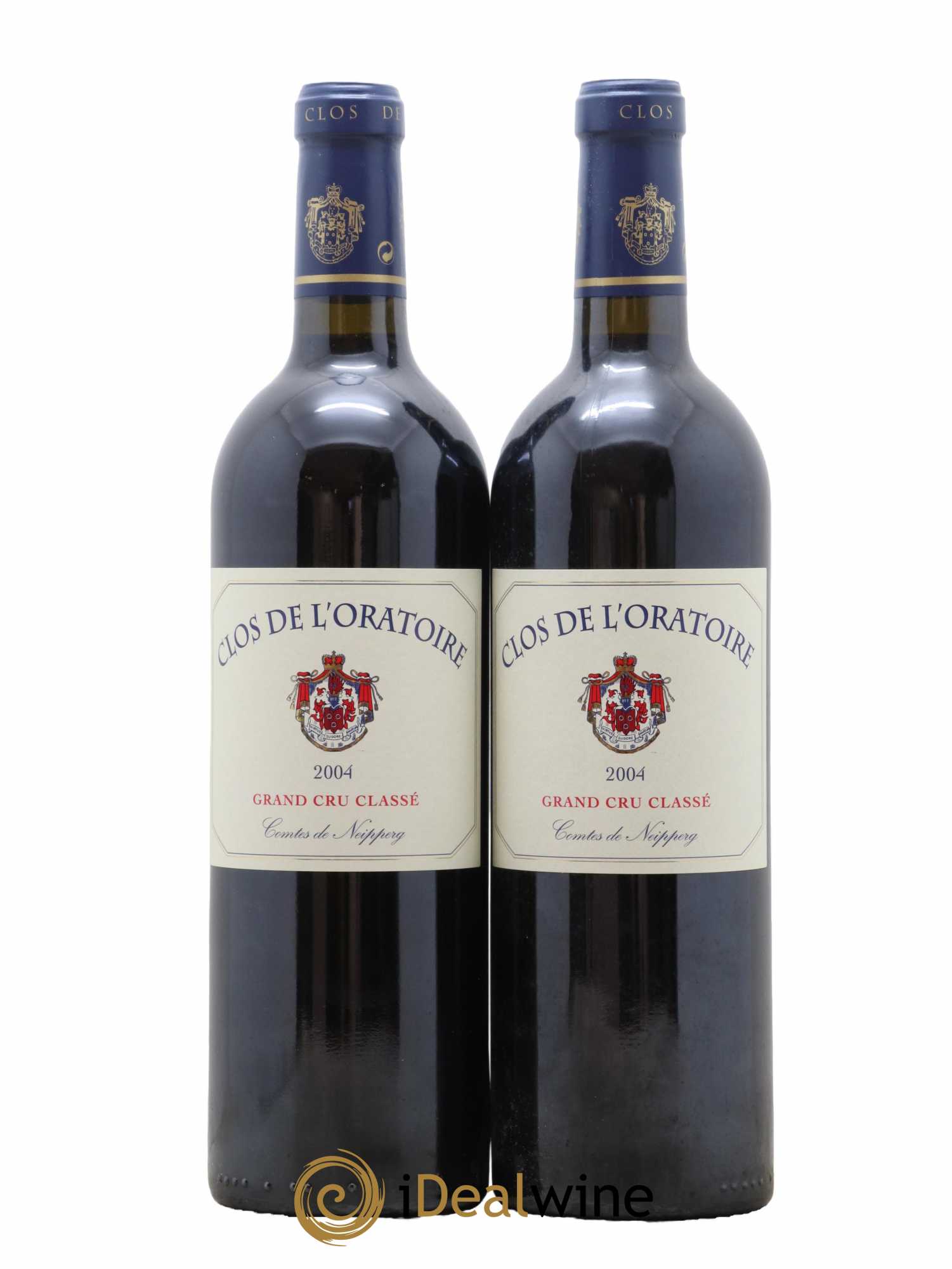 Clos de l'Oratoire Grand Cru Classé 2004 - Lot de 2 bouteilles - 0