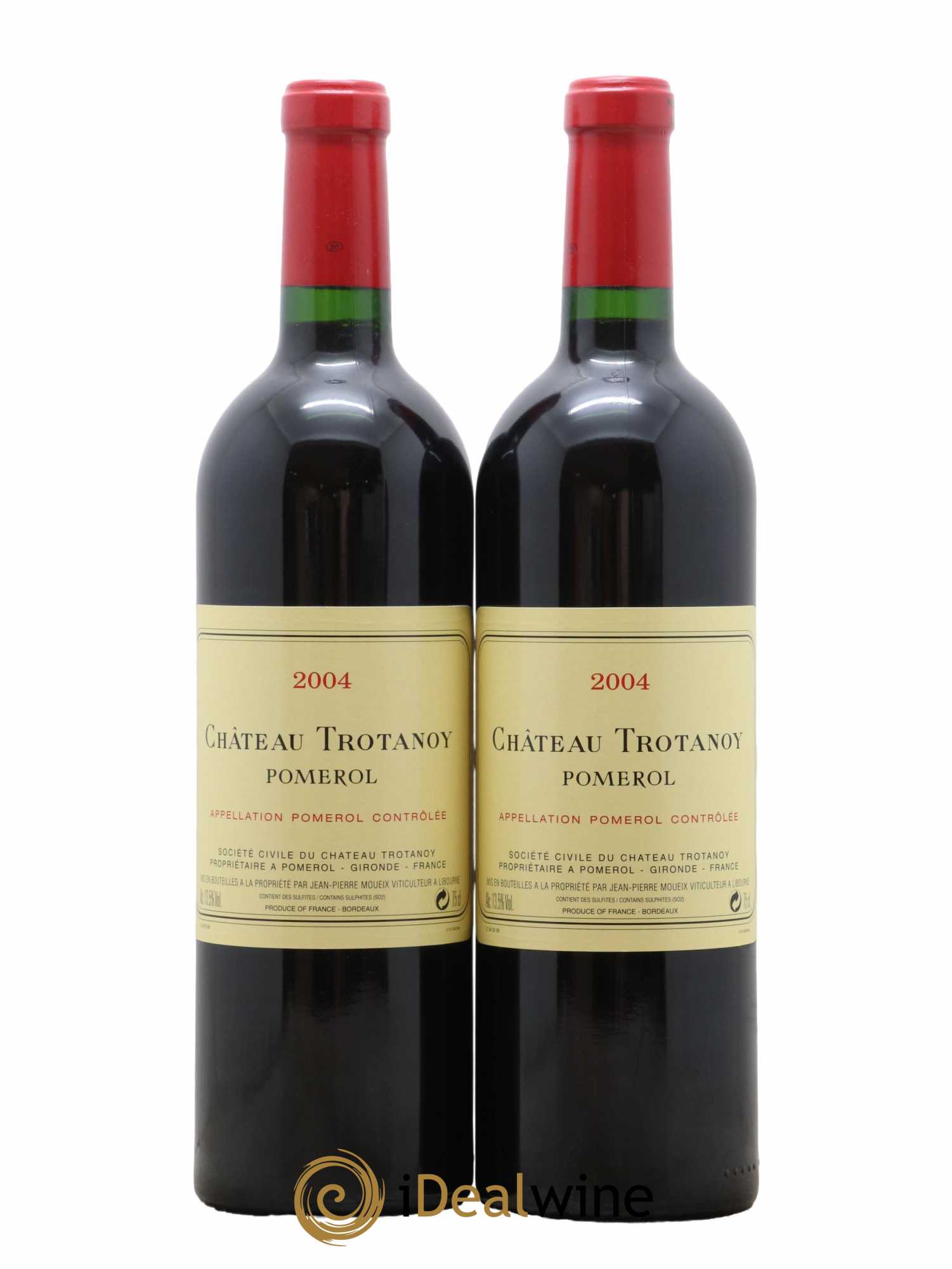 Château Trotanoy 2004 - Lot de 2 bouteilles - 0