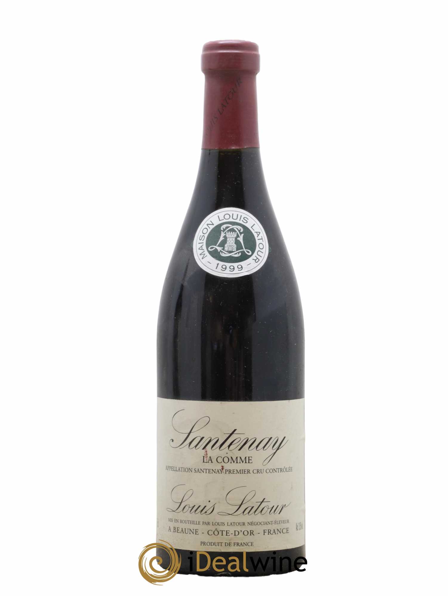 Santenay 1er Cru La Comme Domaine Louis Latour 1999 - Lot de 1 bouteille - 0