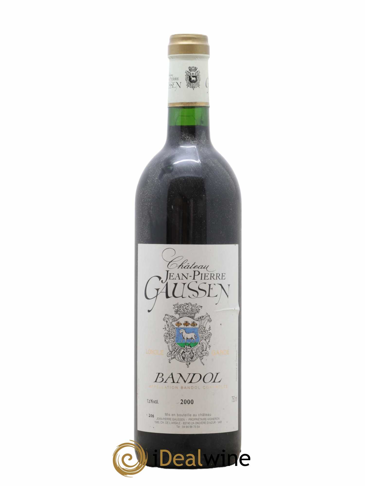 Bandol Château Jean Pierre Gaussen 2000 - Lot de 1 bouteille - 0