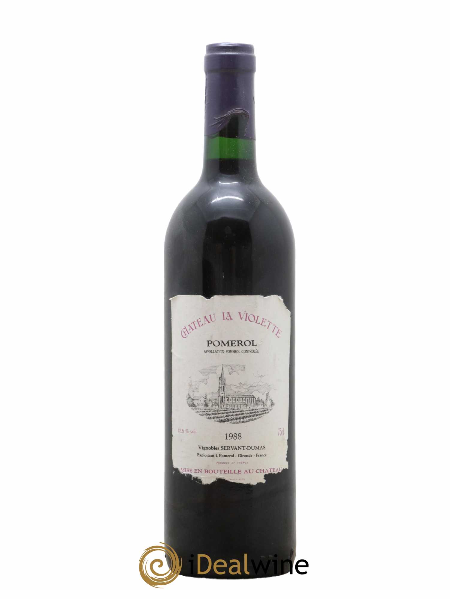 Château la Violette 1988 - Lot de 1 bouteille - 0