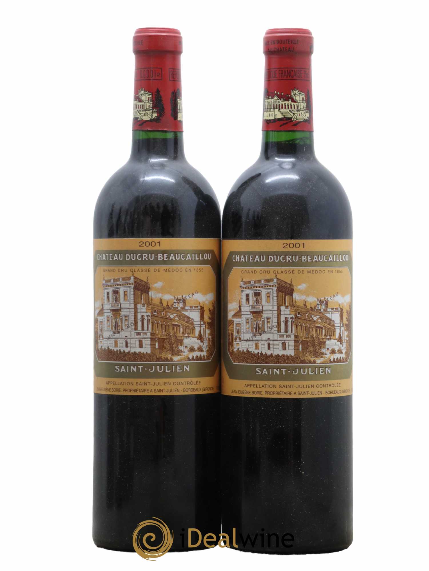 Château Ducru Beaucaillou 2ème Grand Cru Classé 2001 - Lot de 2 bouteilles - 0