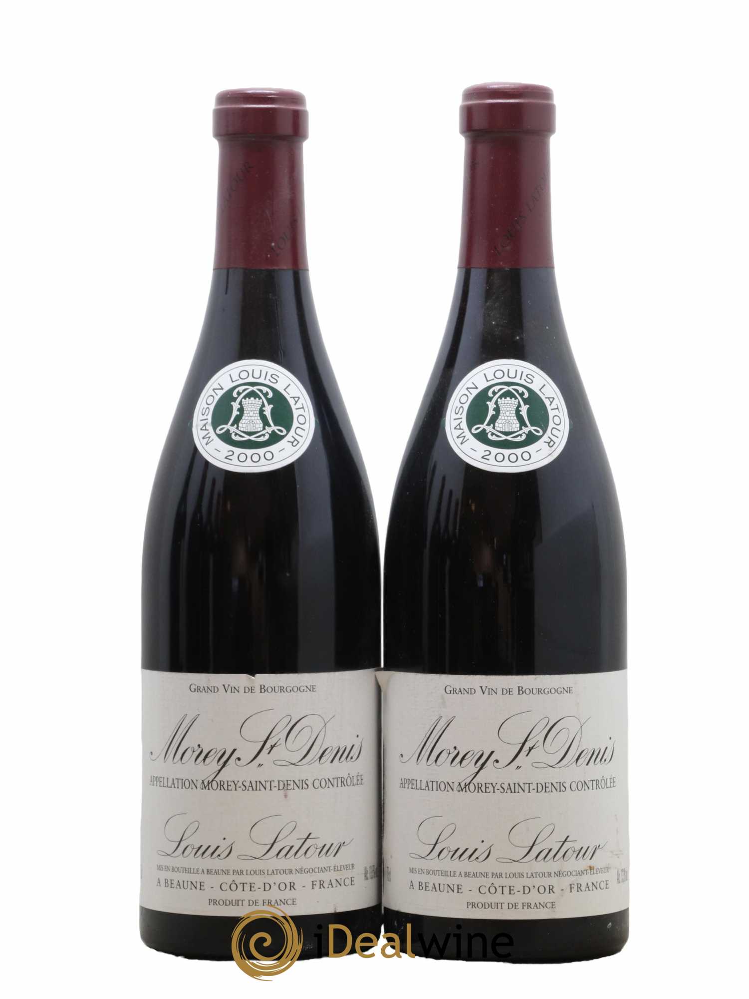 Morey-Saint-Denis Domaine Louis Latour 2000 - Lot de 2 bouteilles - 0
